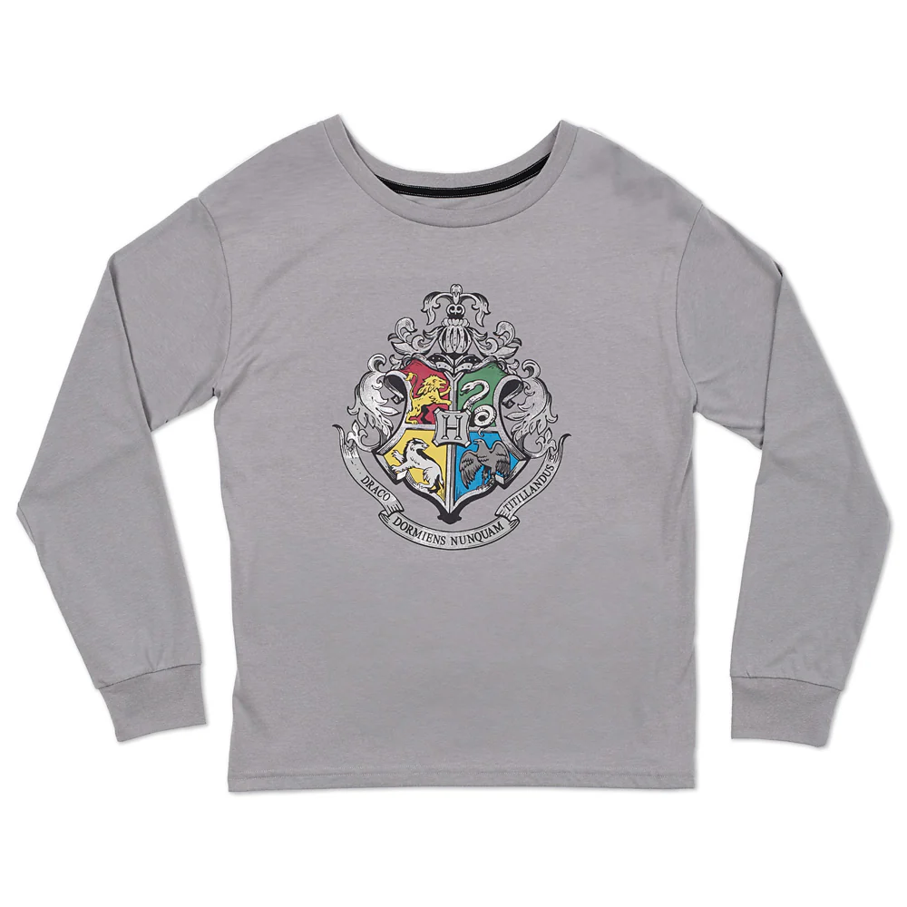 Harry Potter™ Women's Long Sleeve T-Shirt Featuring Hogwarts™ Crest