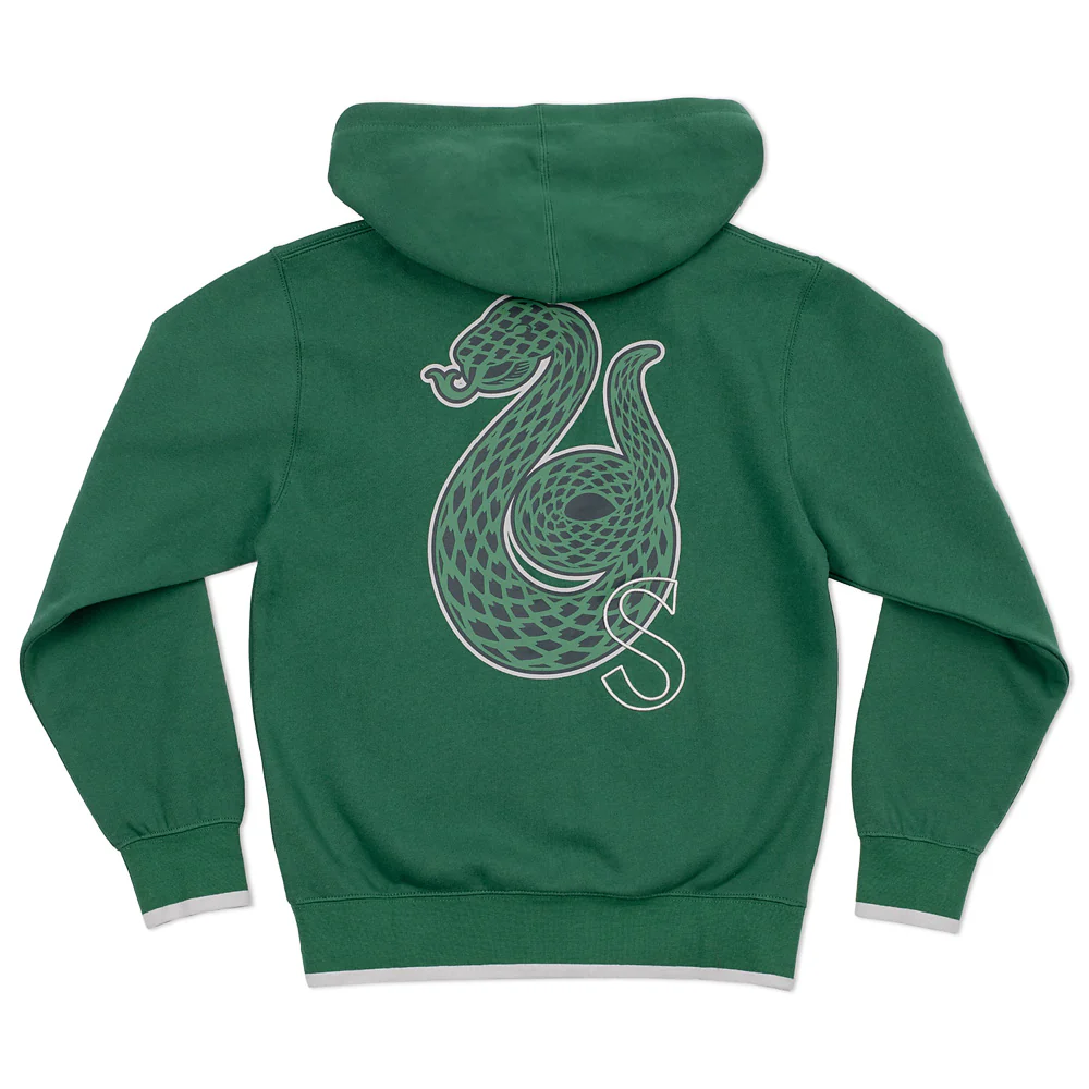 Harry Potter™ Youth Zip-Up Fleece Hoodie of Slytherin™ Logo