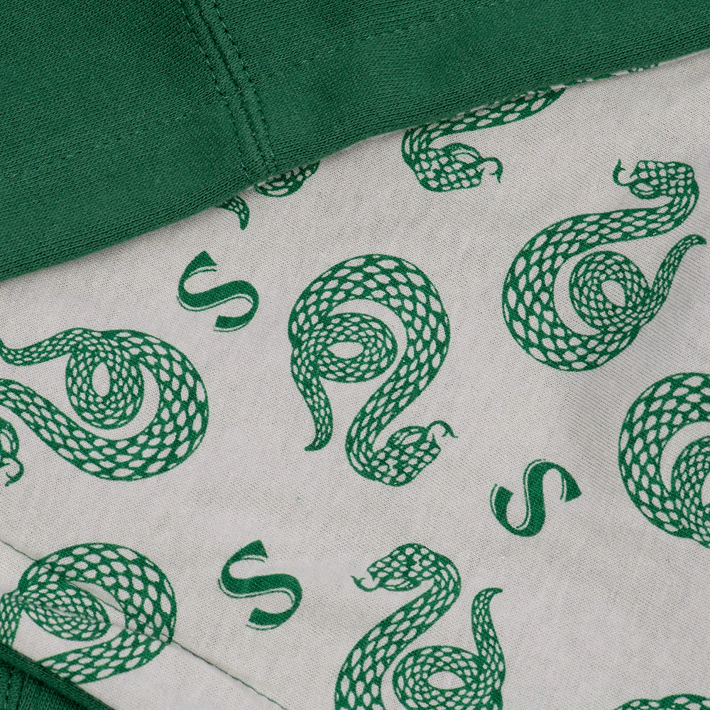 Harry Potter™ Youth Zip-Up Fleece Hoodie of Slytherin™ Logo 4 Harry Potter™ Youth Zip-Up Fleece Hoodie of Slytherin™ Logo