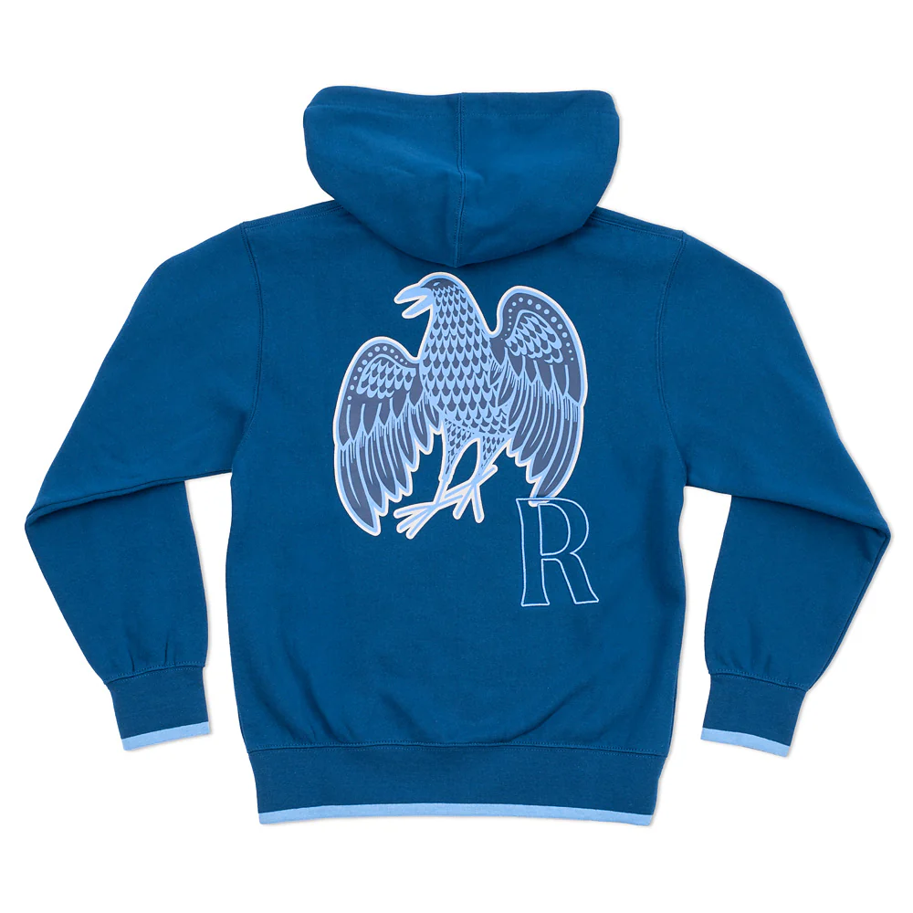 Harry Potter™ Youth Zip-Up Fleece Hoodie of Ravenclaw™ Logo