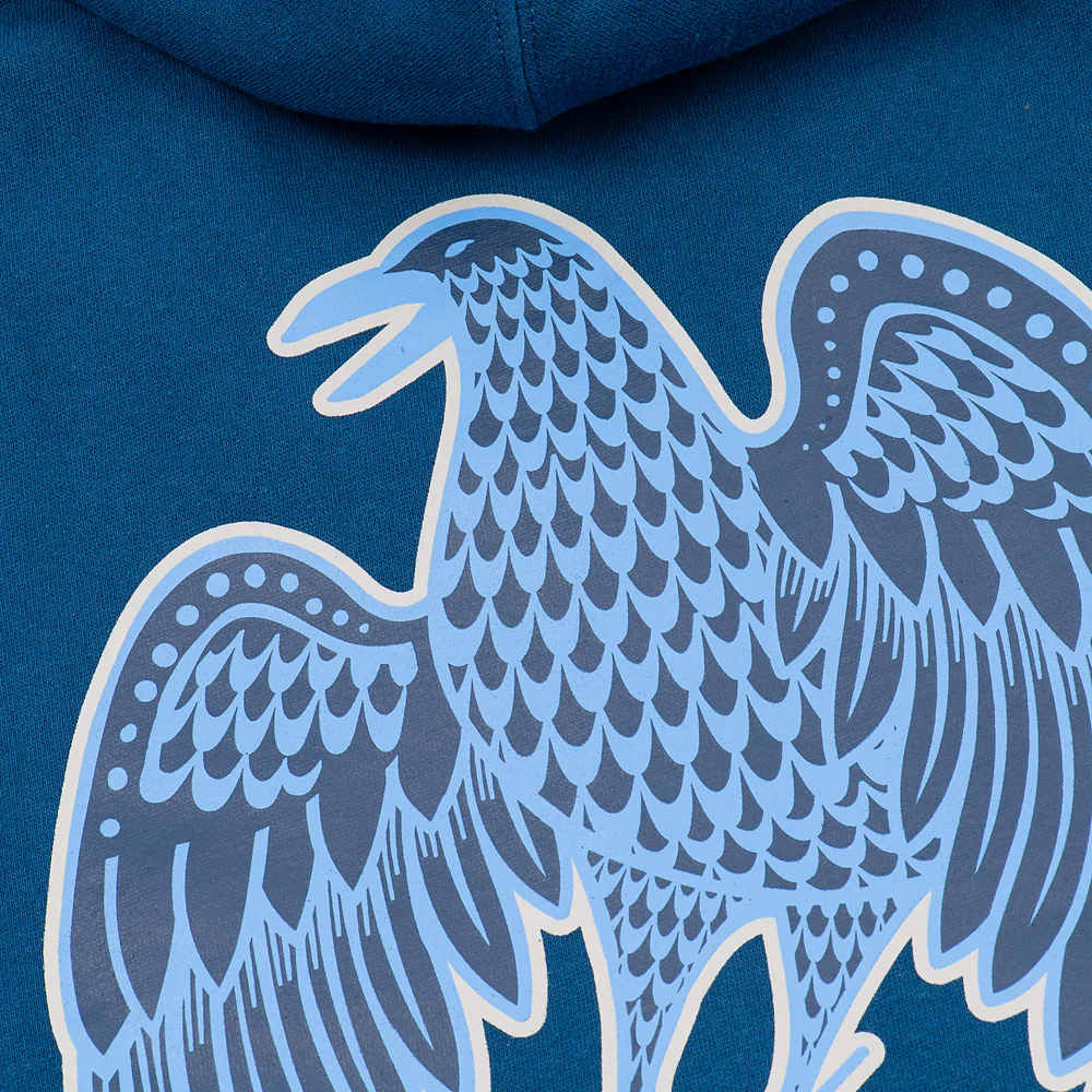 Harry Potter™ Youth Zip-Up Fleece Hoodie of Ravenclaw™ Logo 5 Harry Potter™ Youth Zip-Up Fleece Hoodie of Ravenclaw™ Logo