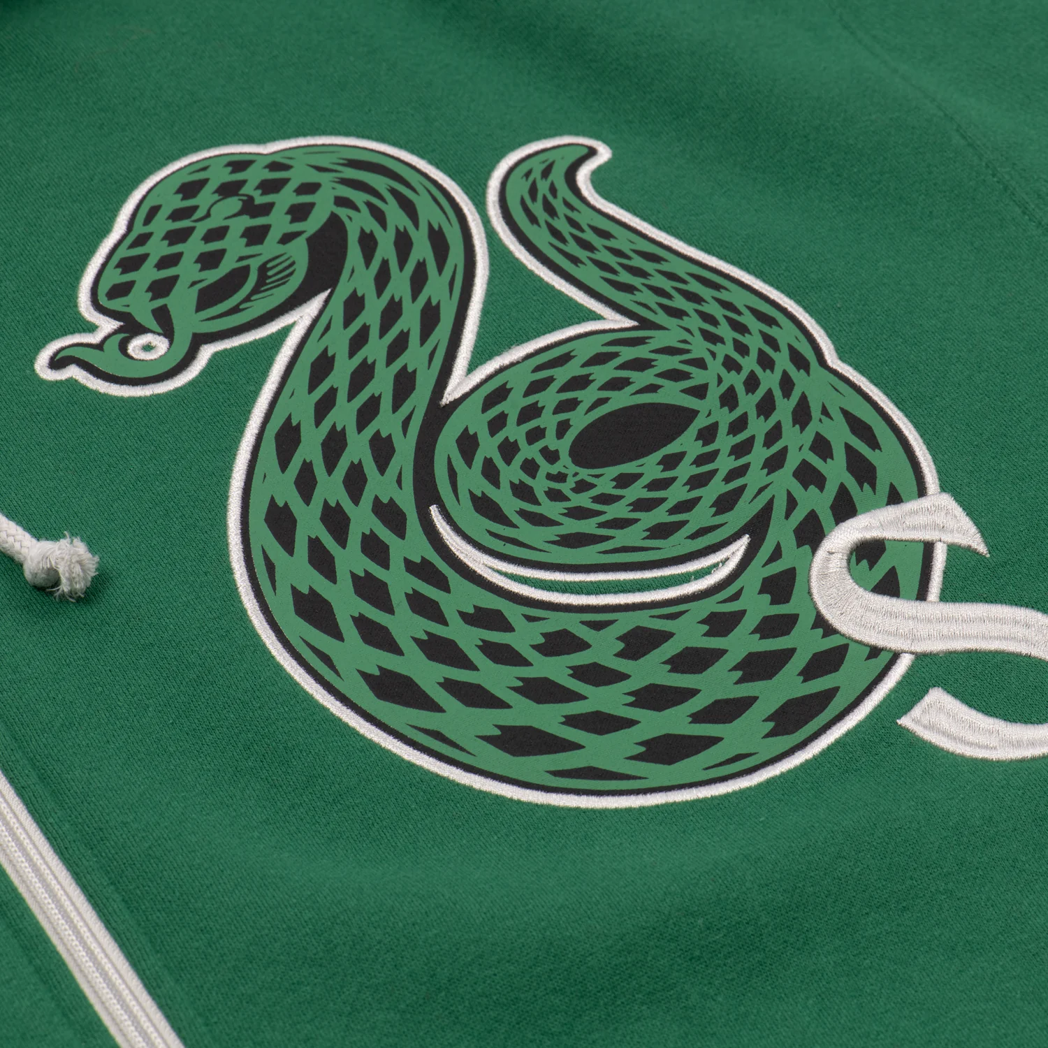 Harry Potter™ Zip-Up Fleece Hoodie - Slytherin™ 9 Harry Potter™ Zip-Up Fleece Hoodie - Slytherin™