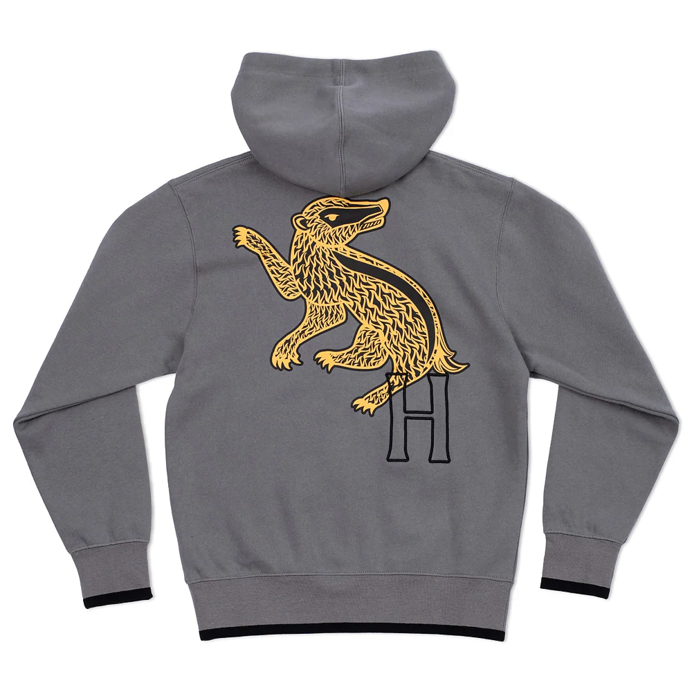 Harry Potter™ Youth Zip-Up Fleece Hoodie of Hufflepuff™ Logo