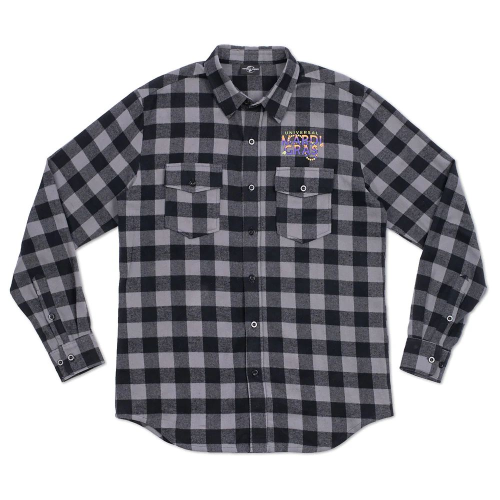 Mardi Gras 2026 Flannel Shirt featuring Baron Tonton