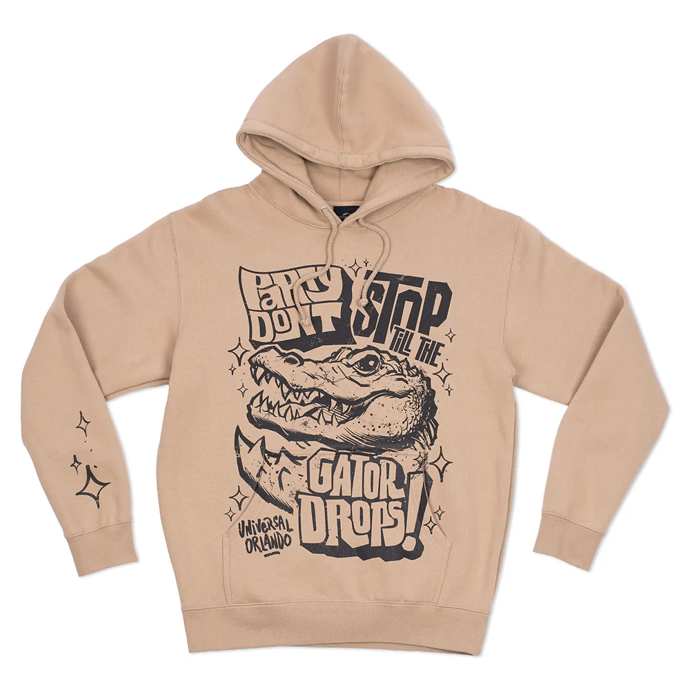 Mardi Gras Hoodie featuring Gator
