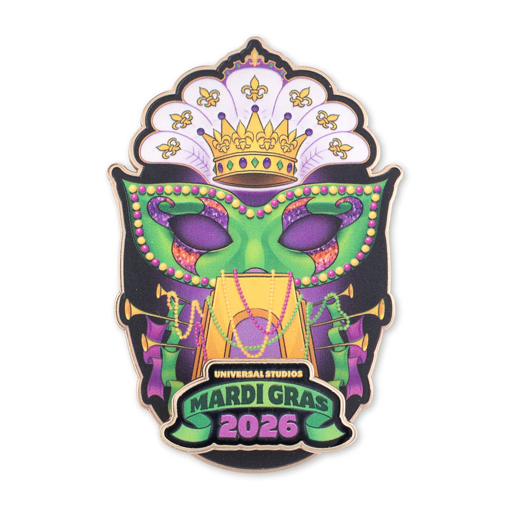 Mardi Gras 2026 Parade Bead Holder Magnet