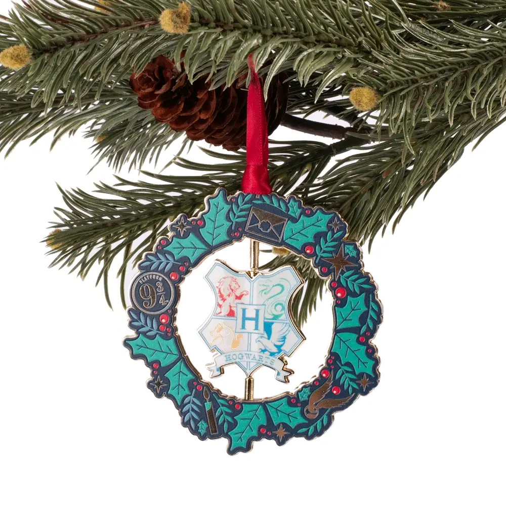 Harry Potter™ Holiday Spinning Ornament Hogwarts™ 2 Harry Potter™ Holiday Spinning Ornament Hogwarts™