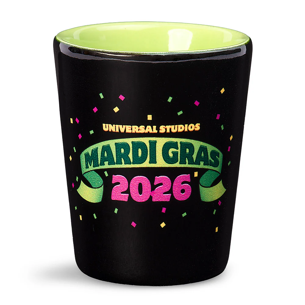 Home 8 Mardi Gras Shot Glass Parade Key Art