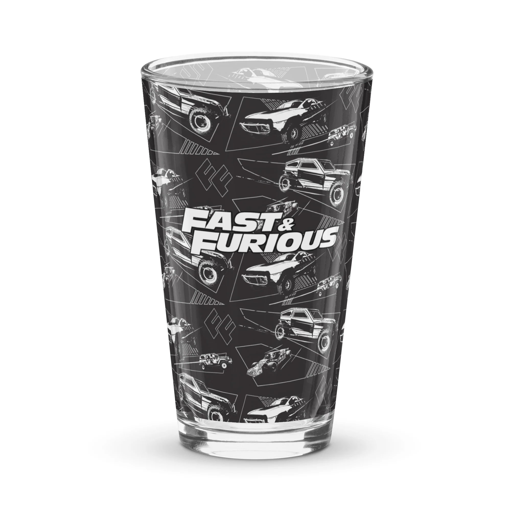 Fast & Furious Speed Pint Glass
