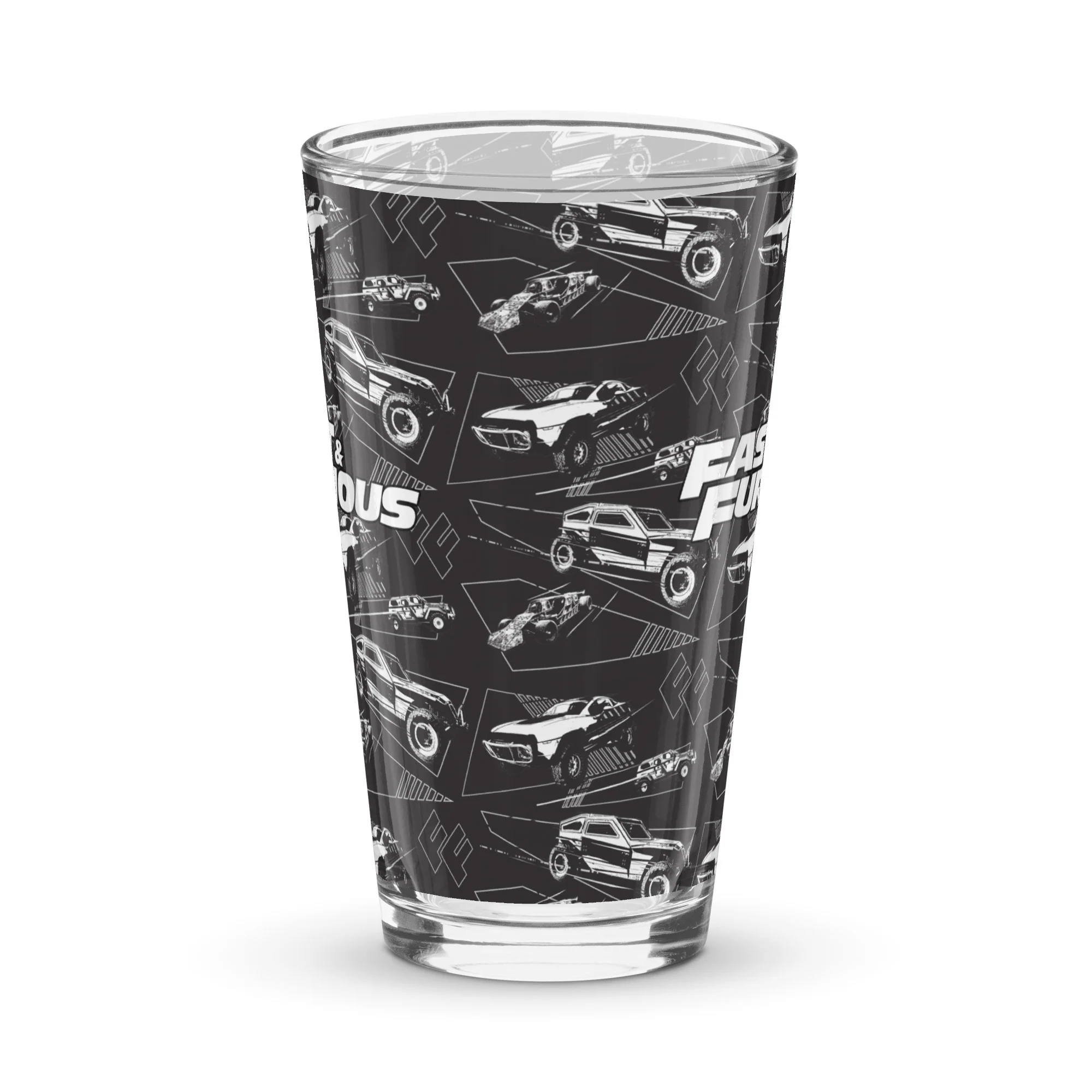 Fast & Furious Speed Pint Glass