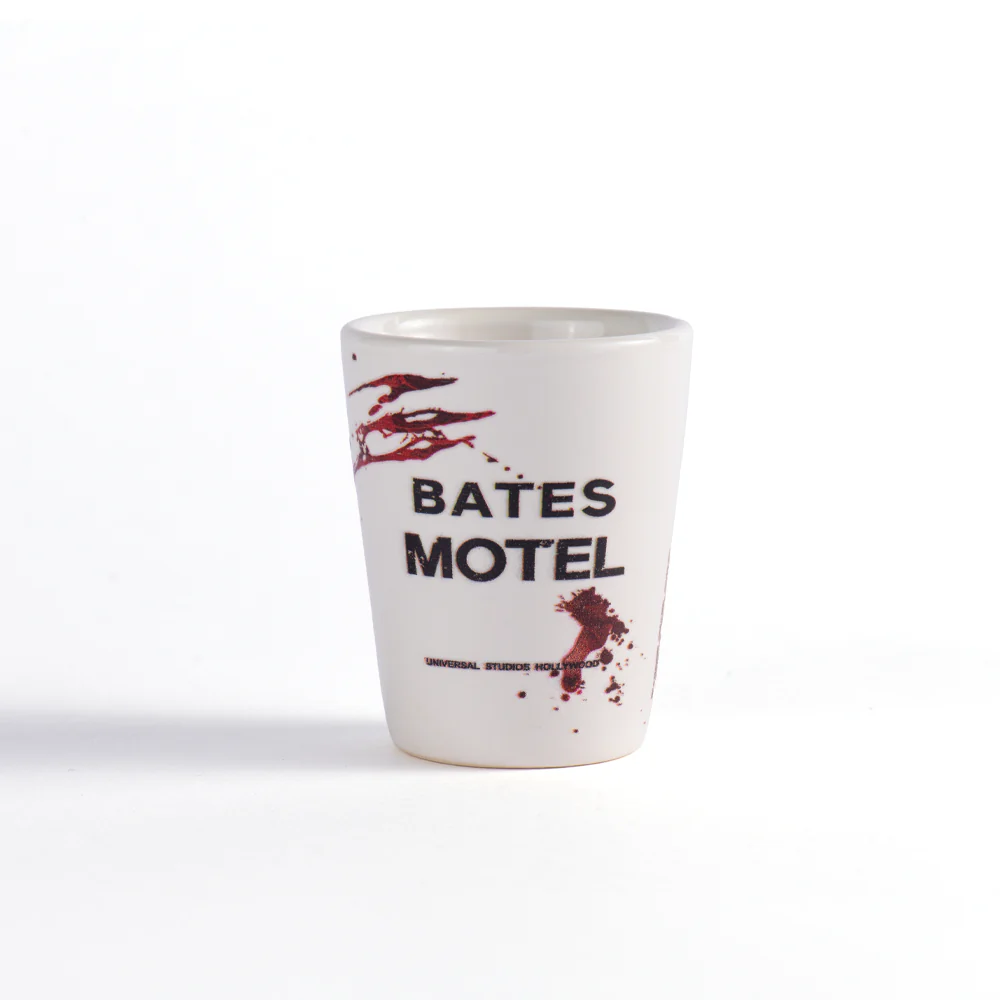 Psycho Shot Glass Featuring Bates Motel