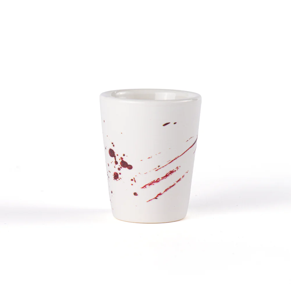 Psycho Shot Glass Featuring Bates Motel 4 Psycho Shot Glass Featuring Bates Motel