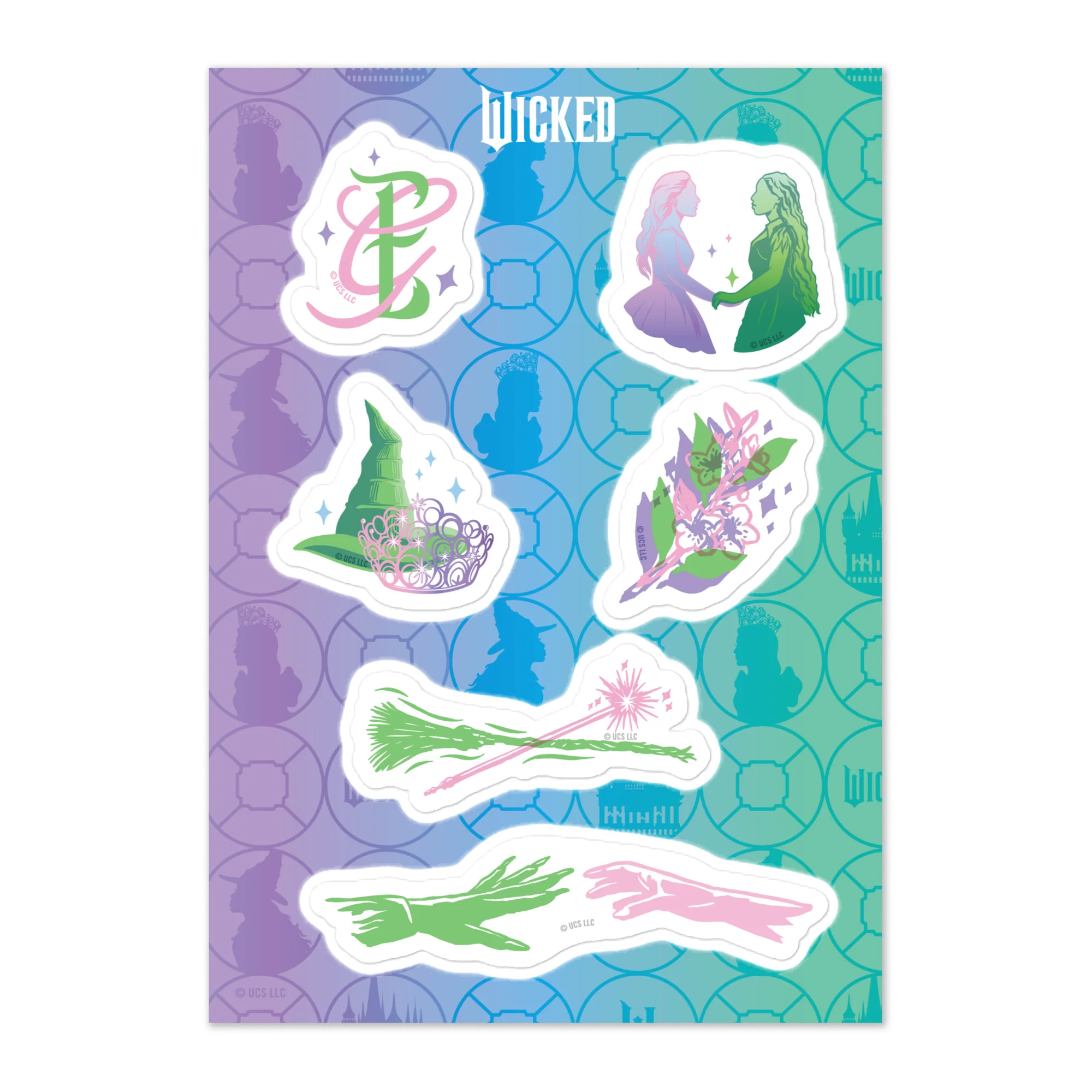 Wicked: For Good Sticker Sheet of Icons
