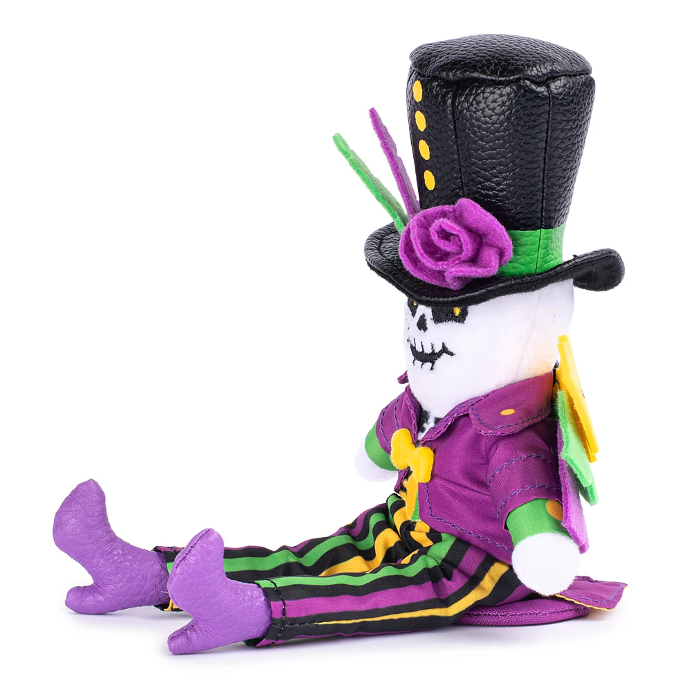 Mardi Gras Shoulder Plush of Baron Tonton 5 Mardi Gras Shoulder Plush of Baron Tonton