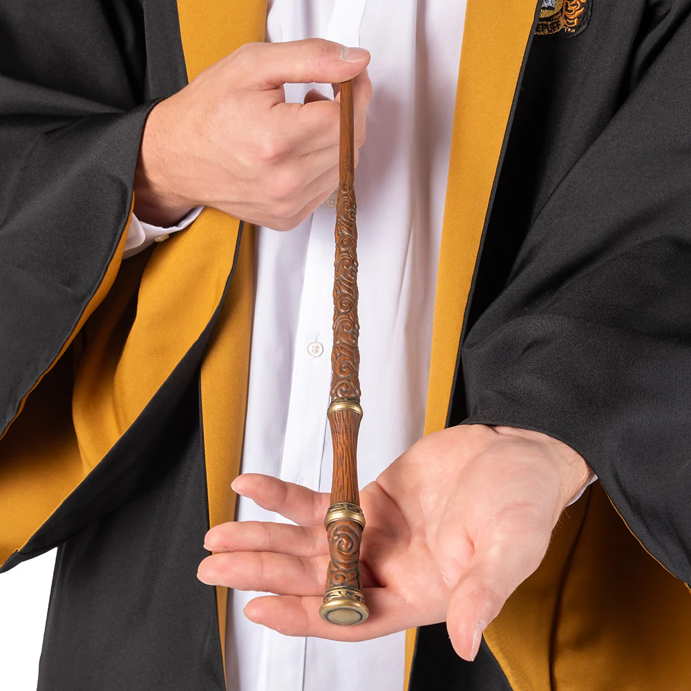 Interactive Ollivanders™ English Oak and Phoenix Feather Wand