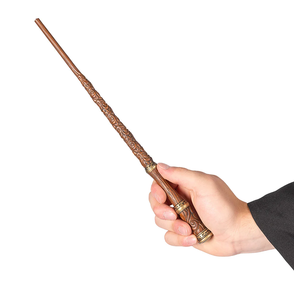 Interactive Ollivanders™ English Oak and Phoenix Feather Wand