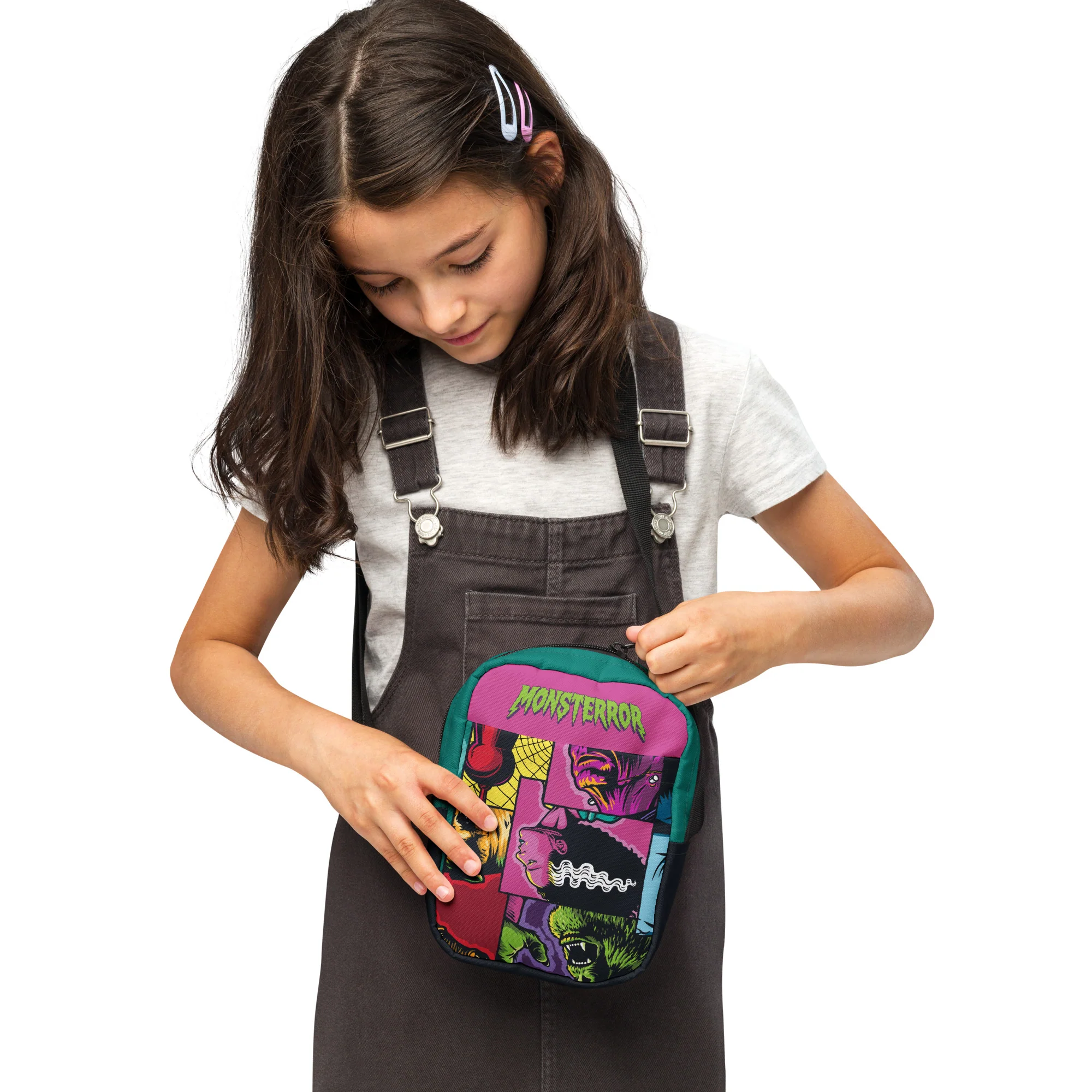 Universal Monsters Comic Book Crossbody Bag 4 Universal Monsters Comic Book Crossbody Bag