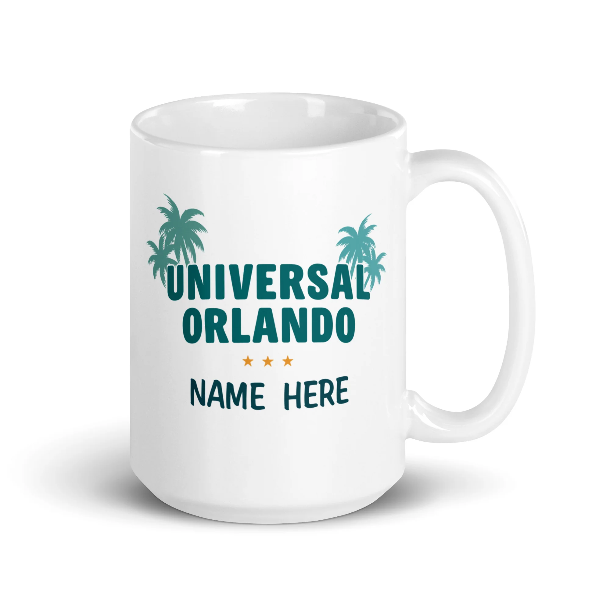Universal Orlando Resort Vintage Globe Personalized Mug 6 Universal Orlando Resort Vintage Globe Personalized Mug
