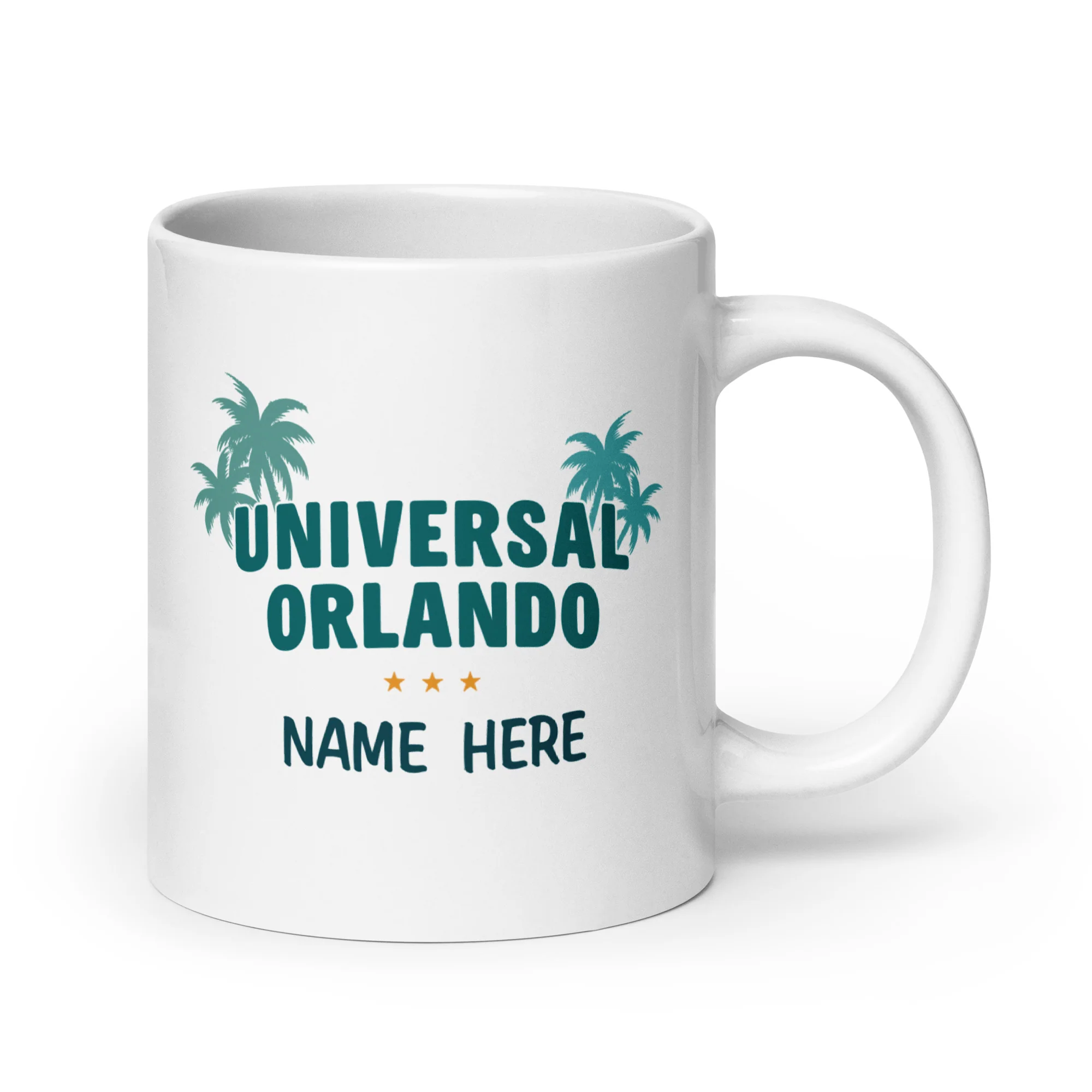 Universal Orlando Resort Vintage Globe Personalized Mug 7 Universal Orlando Resort Vintage Globe Personalized Mug