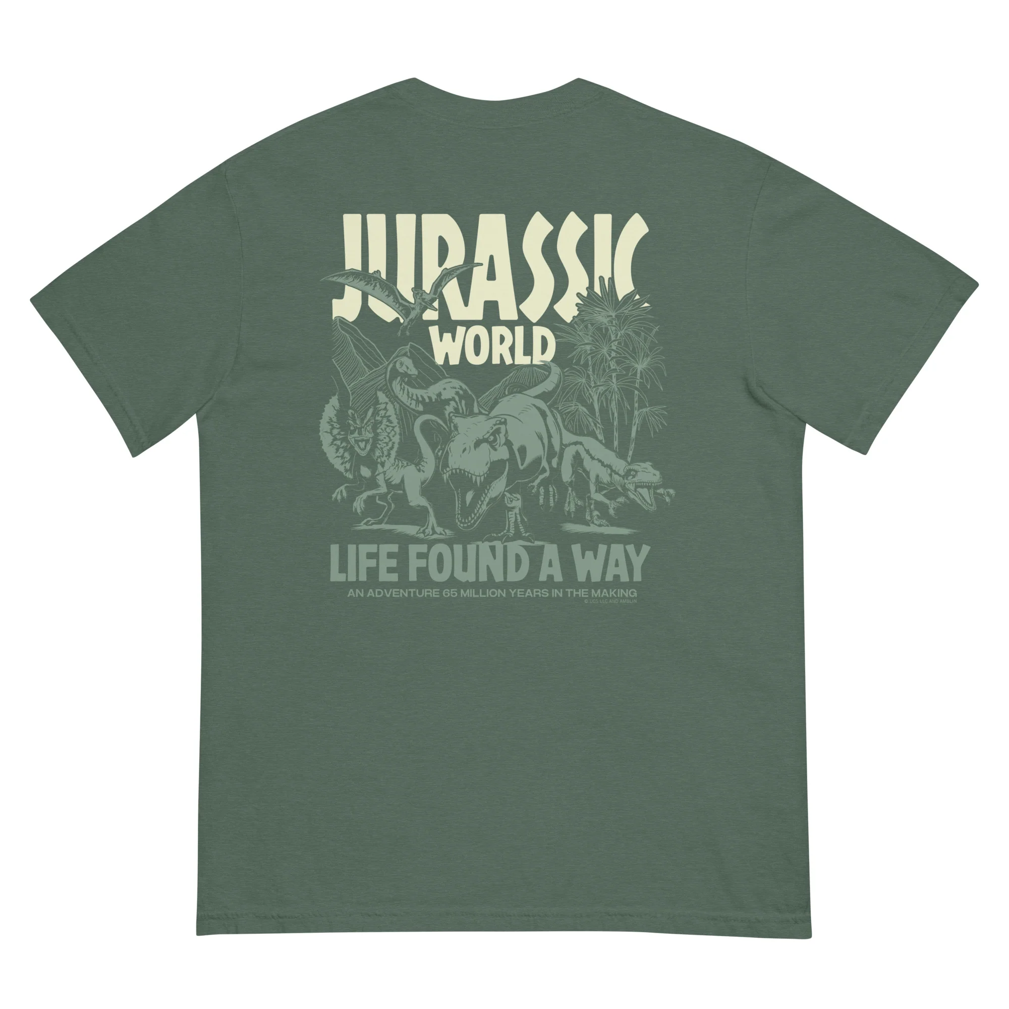 Jurassic World Adventure Comfort Colors T-Shirt 2 Jurassic World Adventure Comfort Colors T-Shirt