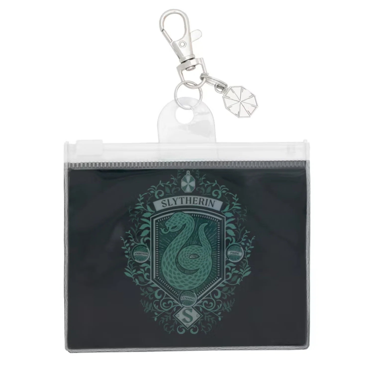 Slytherin™ Mascot Crest Lanyard Pouch