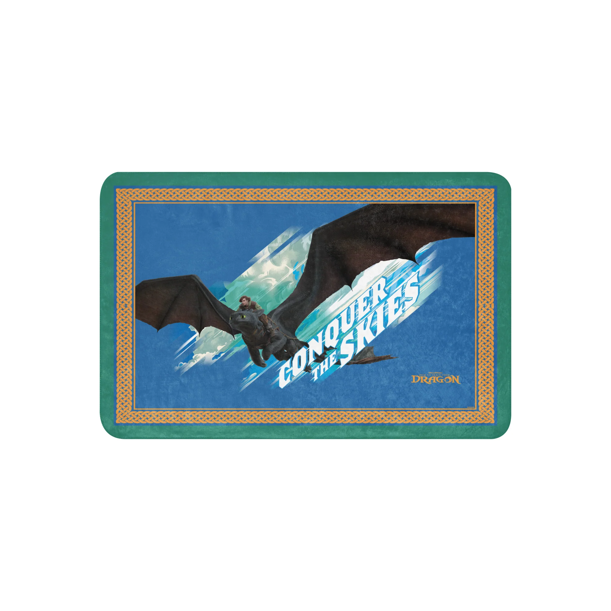 How to Train Your Dragon Conquer the Skies Sherpa Blanket 10 How to Train Your Dragon Conquer the Skies Sherpa Blanket