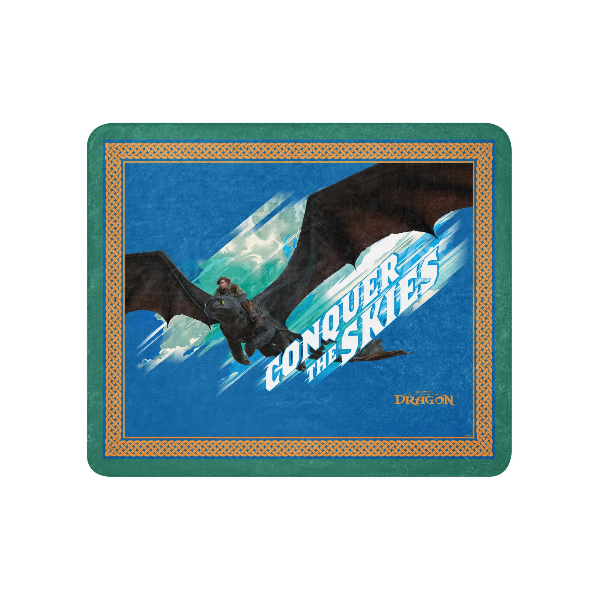 How to Train Your Dragon Conquer the Skies Sherpa Blanket 12 How to Train Your Dragon Conquer the Skies Sherpa Blanket