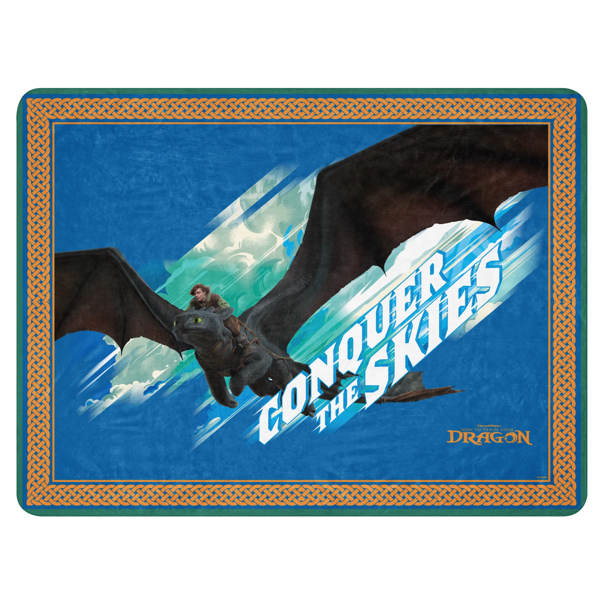 How to Train Your Dragon Conquer the Skies Sherpa Blanket 13 How to Train Your Dragon Conquer the Skies Sherpa Blanket