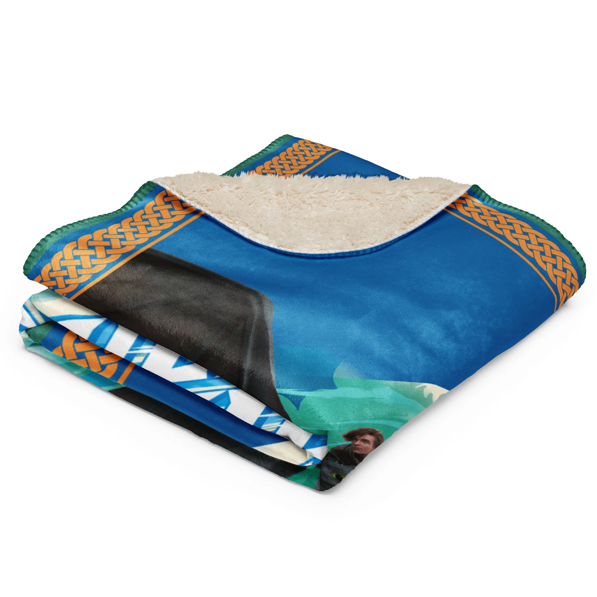 How to Train Your Dragon Conquer the Skies Sherpa Blanket 6 How to Train Your Dragon Conquer the Skies Sherpa Blanket