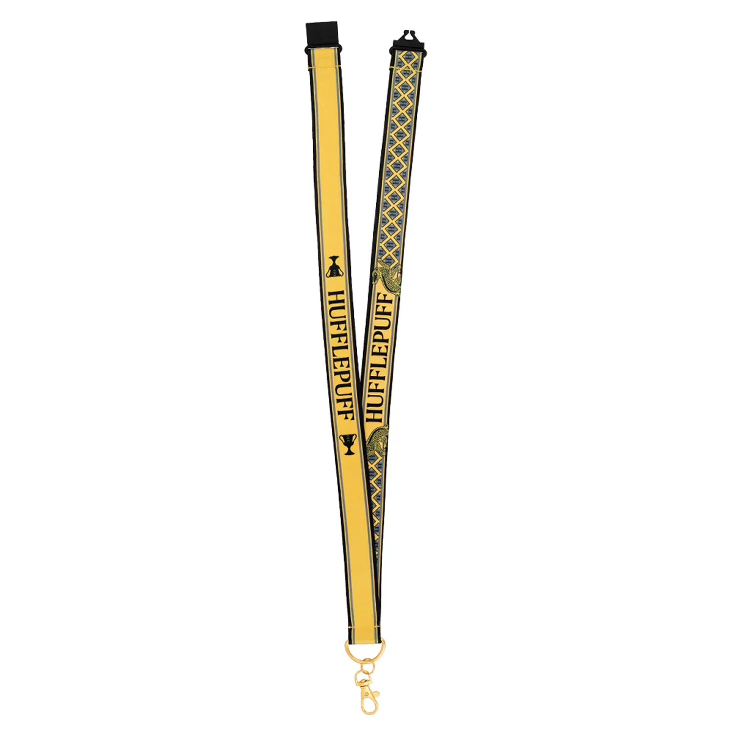 Hufflepuff™ House Mascot Lanyard