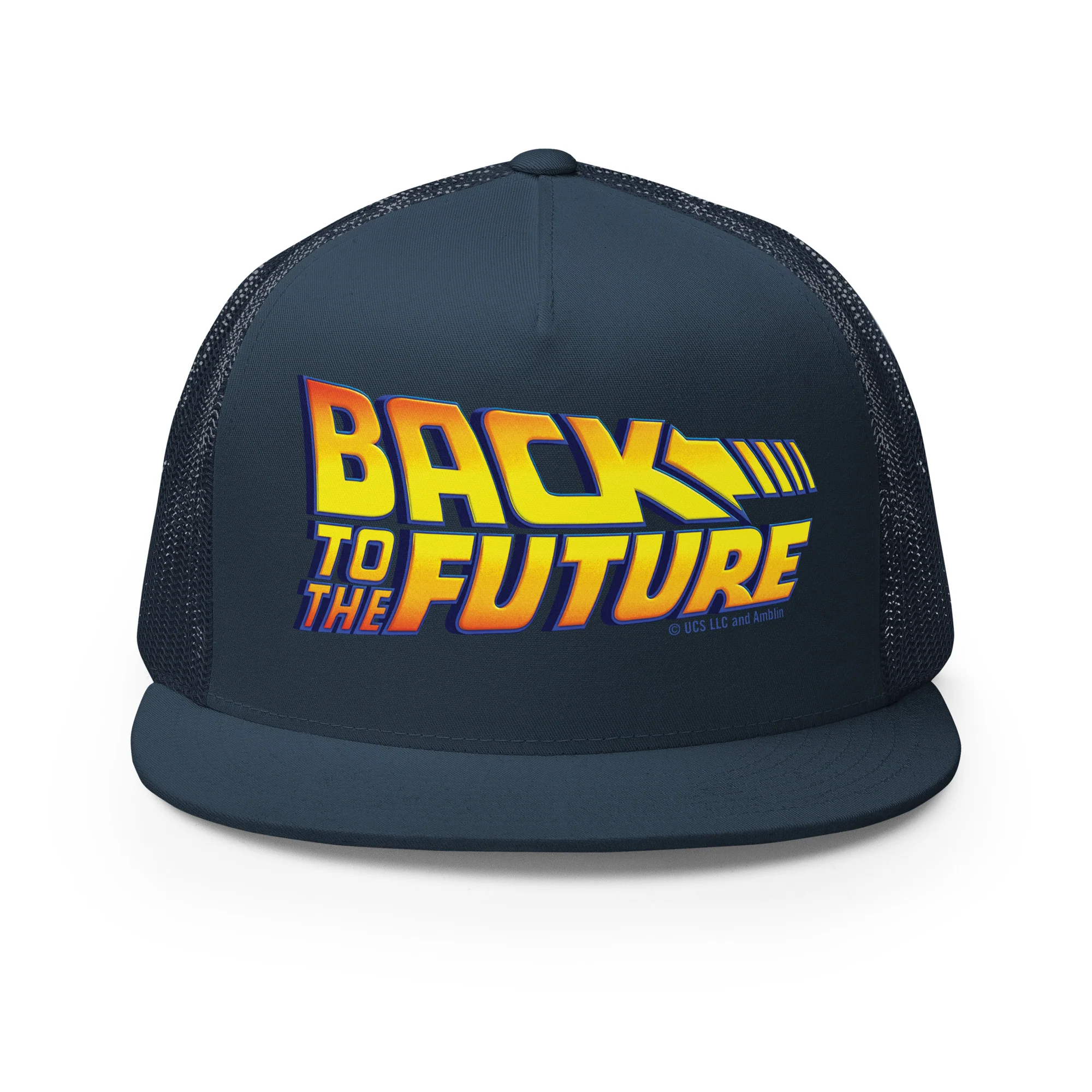 Back to the Future Logo Trucker Hat