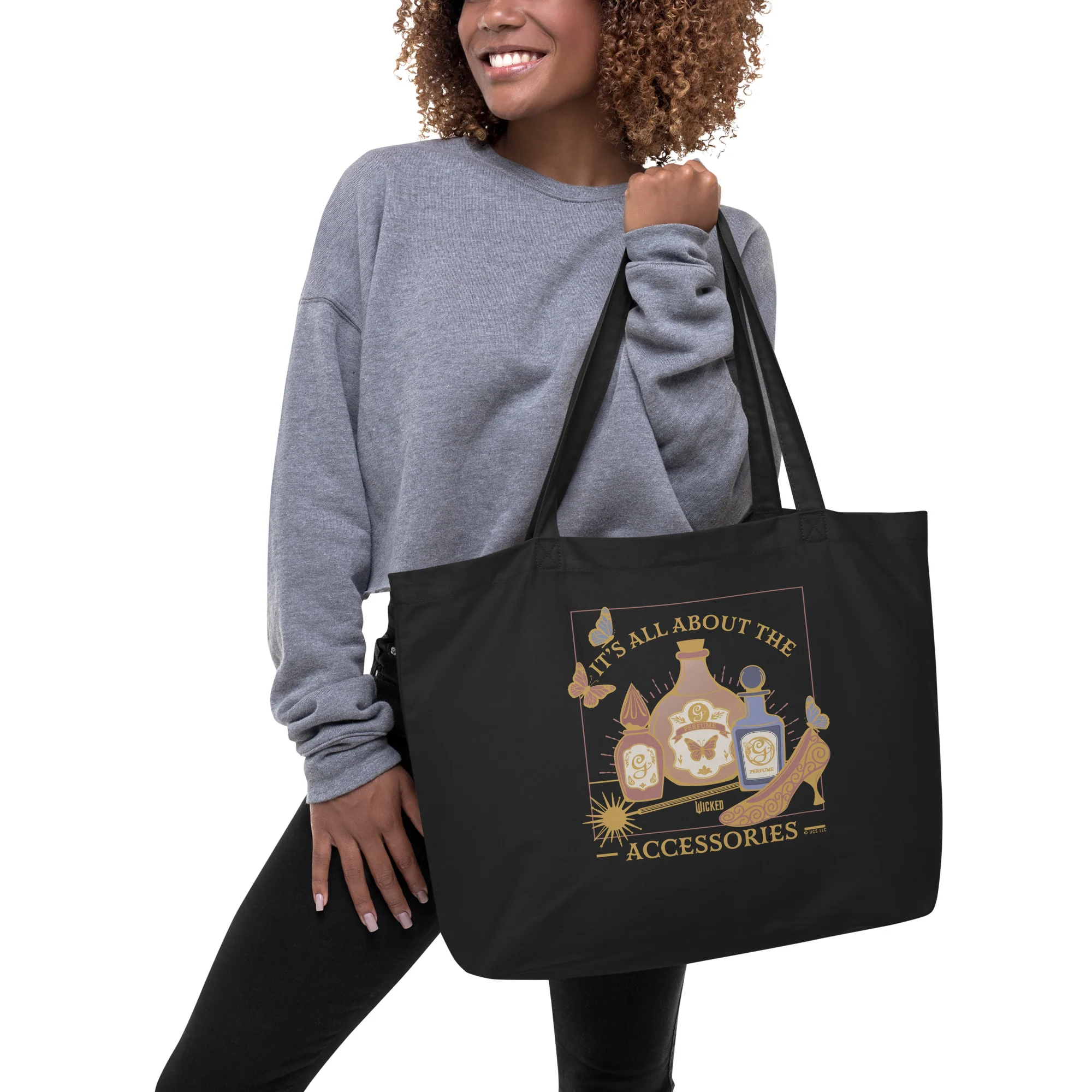 Wicked It's All About The Accessories Large Eco Tote