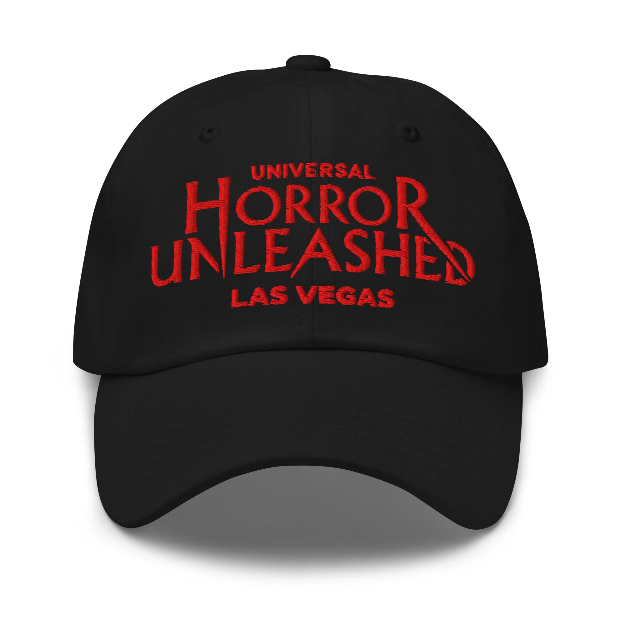 Universal Horror Unleashed Logo Embroidered Dad Hat