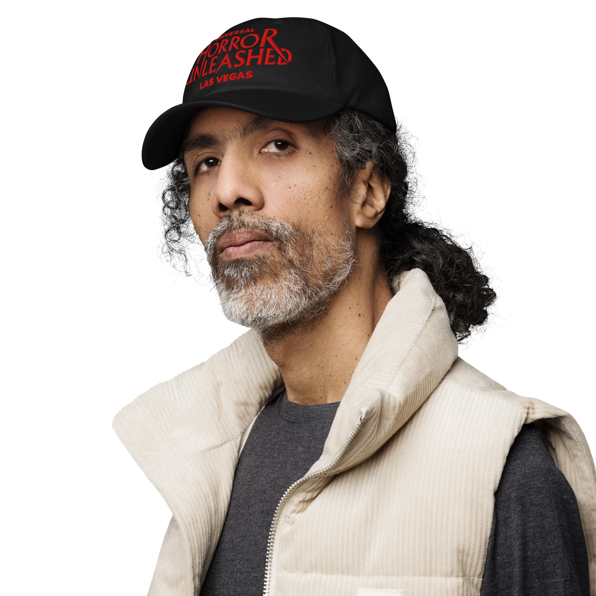 Universal Horror Unleashed Logo Embroidered Dad Hat