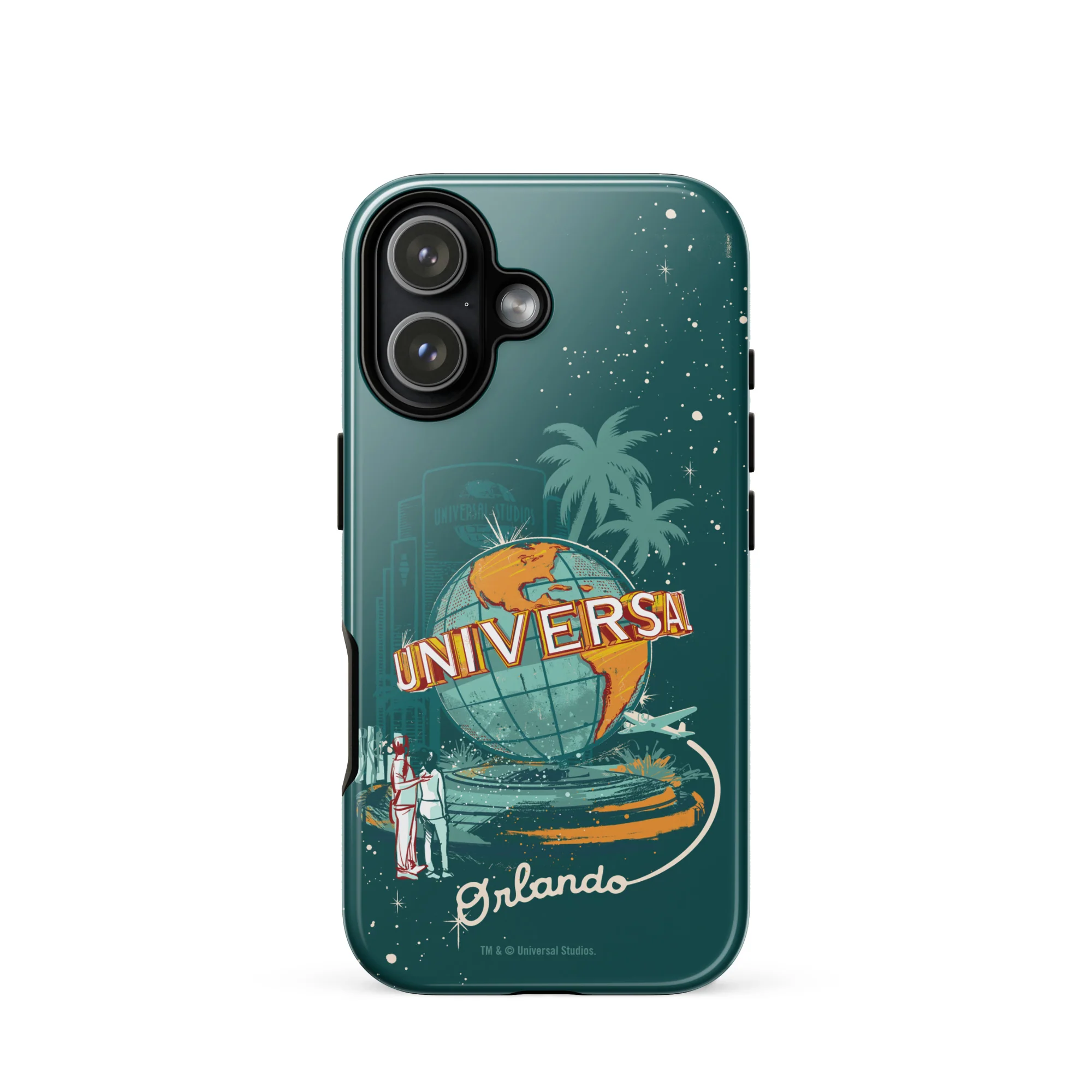 Universal Orlando Resort Vintage Globe iPhone Tough Case