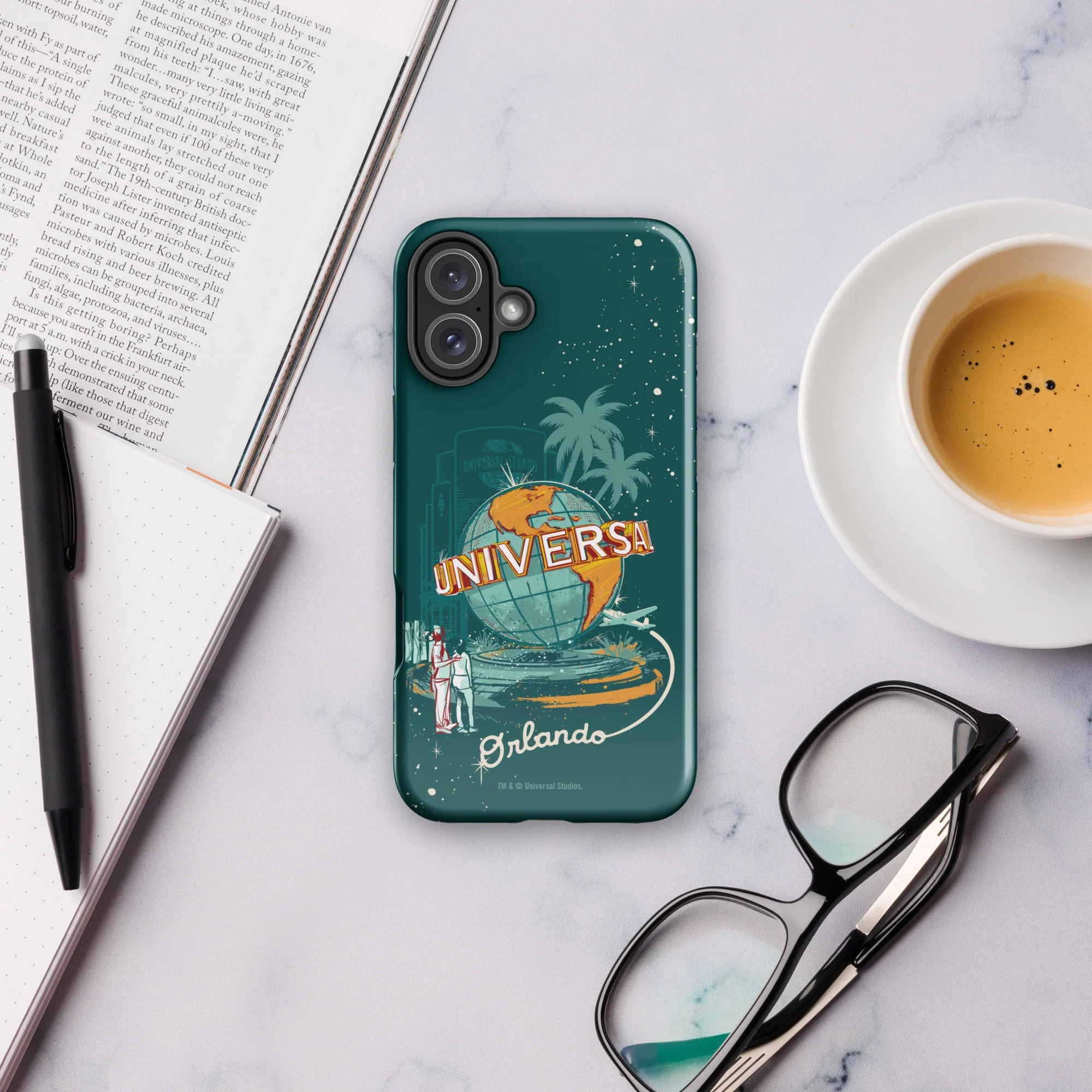 Universal Orlando Resort Vintage Globe iPhone Tough Case