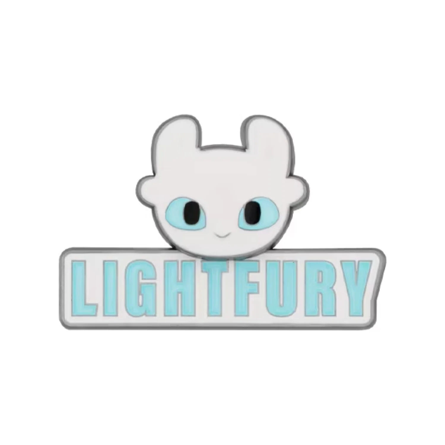 How To Train Your Dragon Light Fury Face Pin