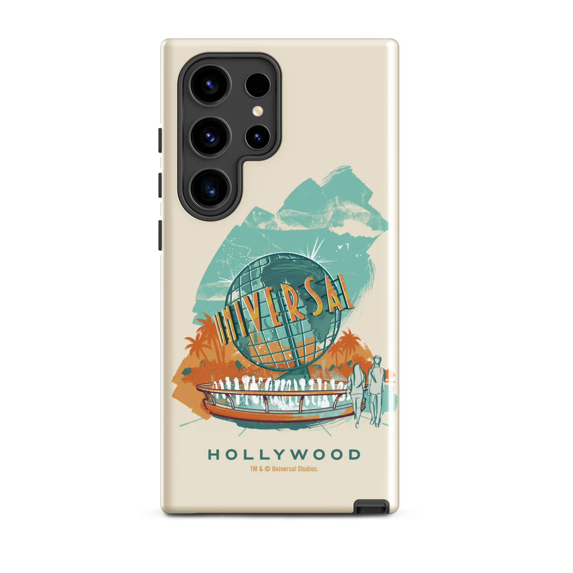 Universal Studios Hollywood Vintage Globe Samsung Tough Case 22 Universal Studios Hollywood Vintage Globe Samsung Tough Case