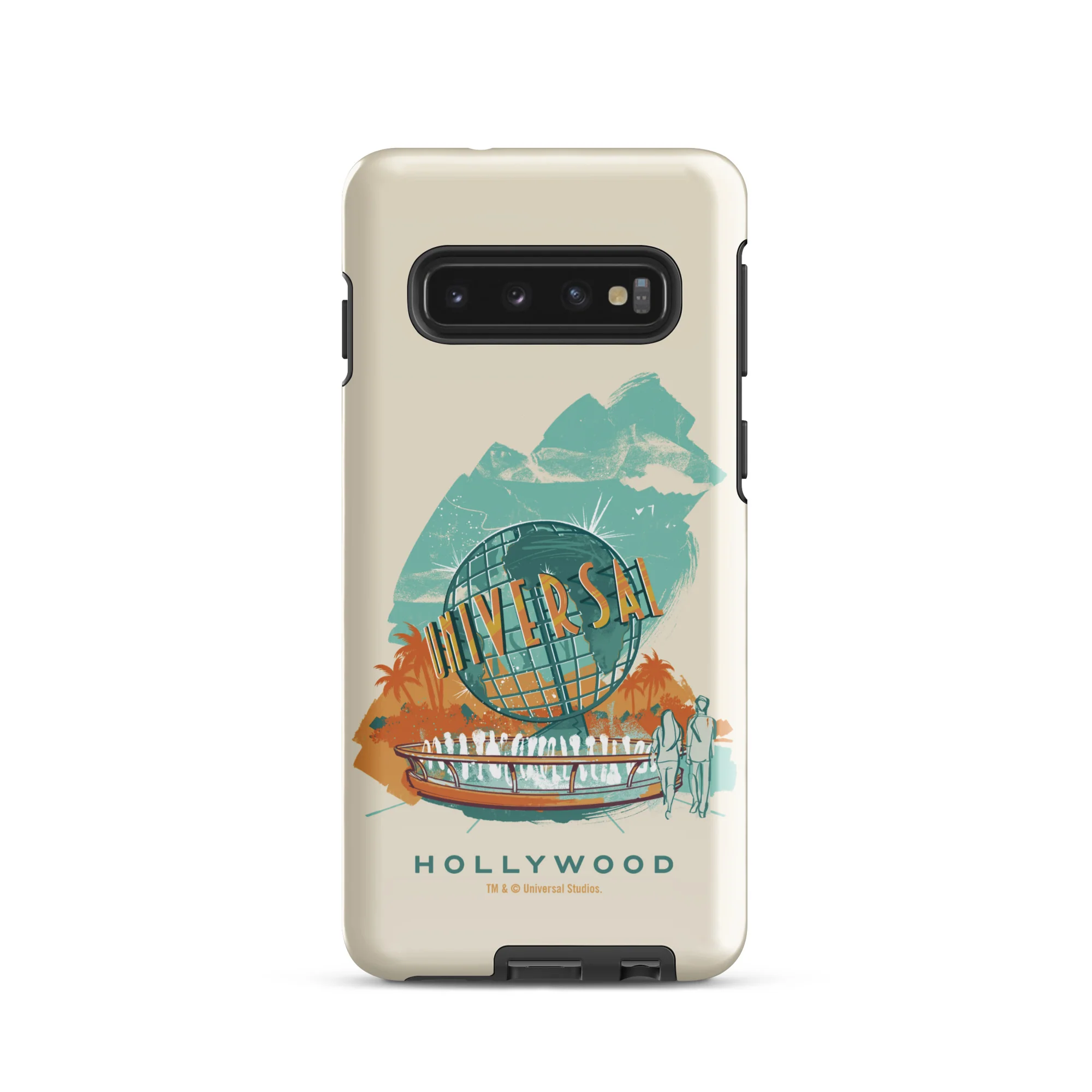 Universal Studios Hollywood Vintage Globe Samsung Tough Case 4 Universal Studios Hollywood Vintage Globe Samsung Tough Case