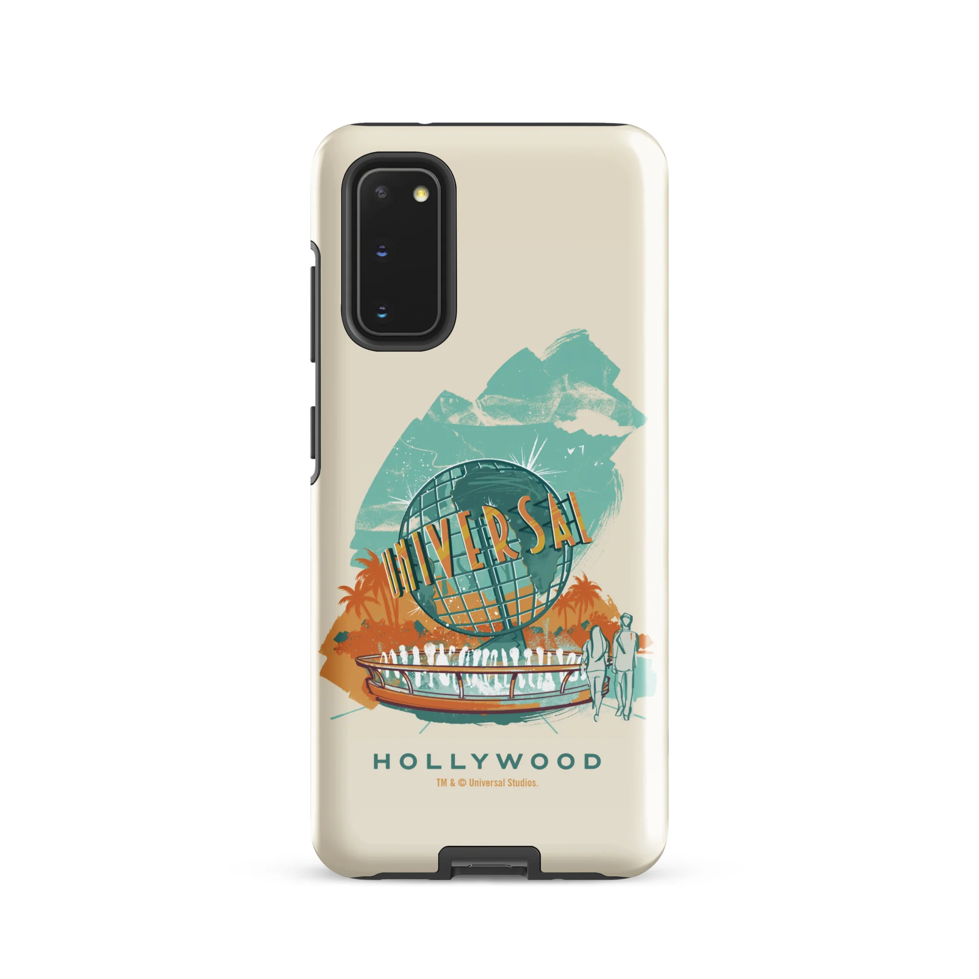 Universal Studios Hollywood Vintage Globe Samsung Tough Case 6 Universal Studios Hollywood Vintage Globe Samsung Tough Case