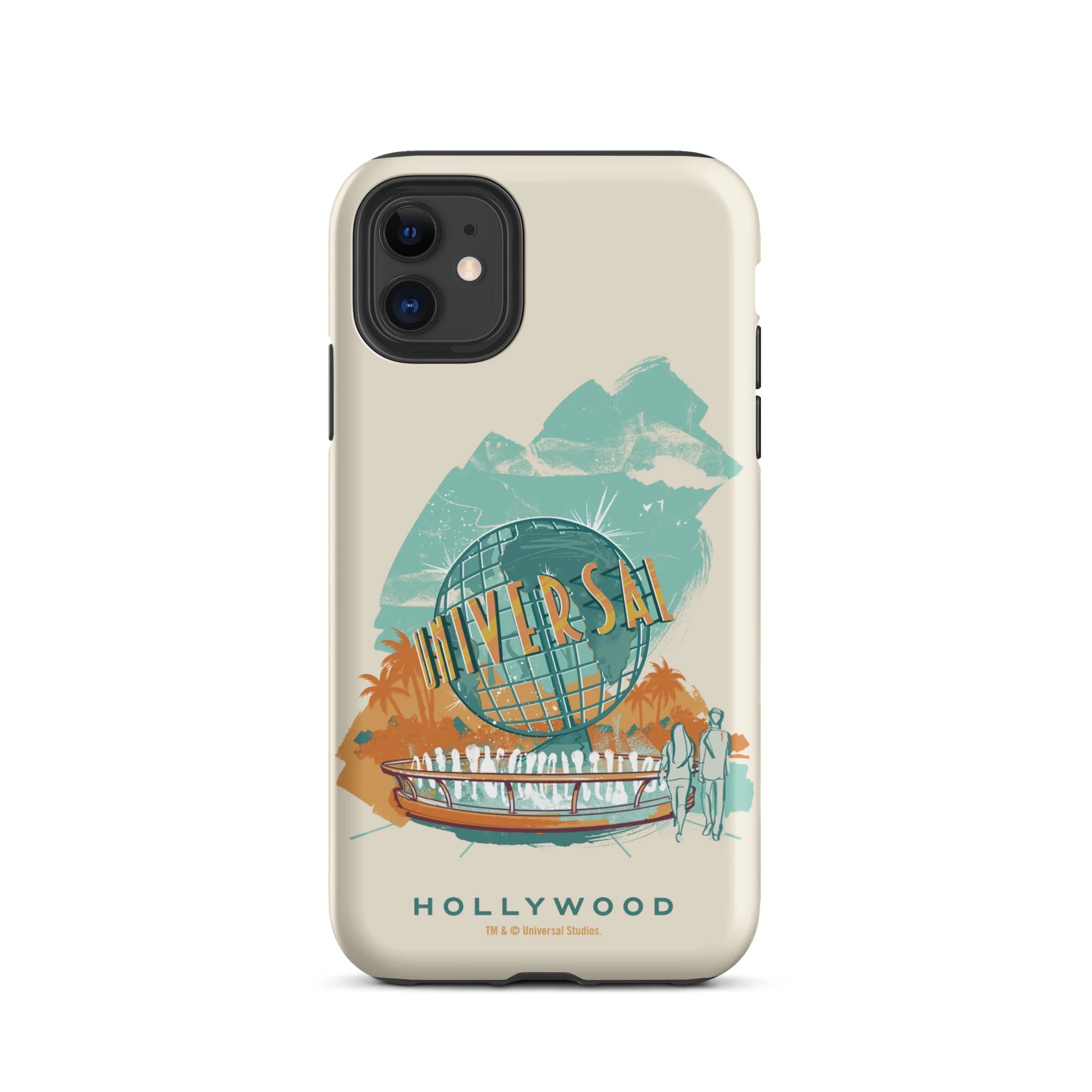 Universal Studios Hollywood Vintage Globe iPhone Tough Case