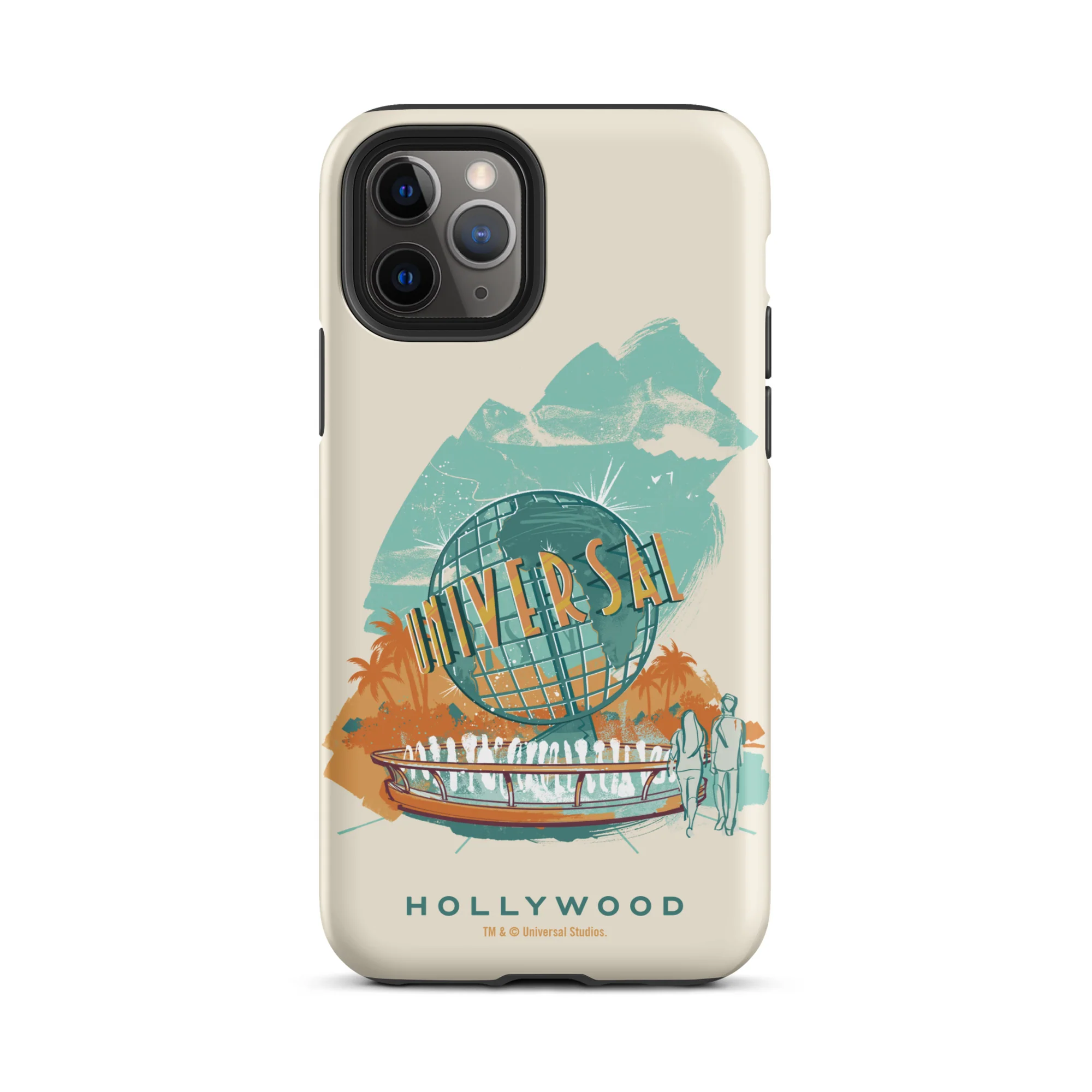 Universal Studios Hollywood Vintage Globe iPhone Tough Case 4 Universal Studios Hollywood Vintage Globe iPhone Tough Case