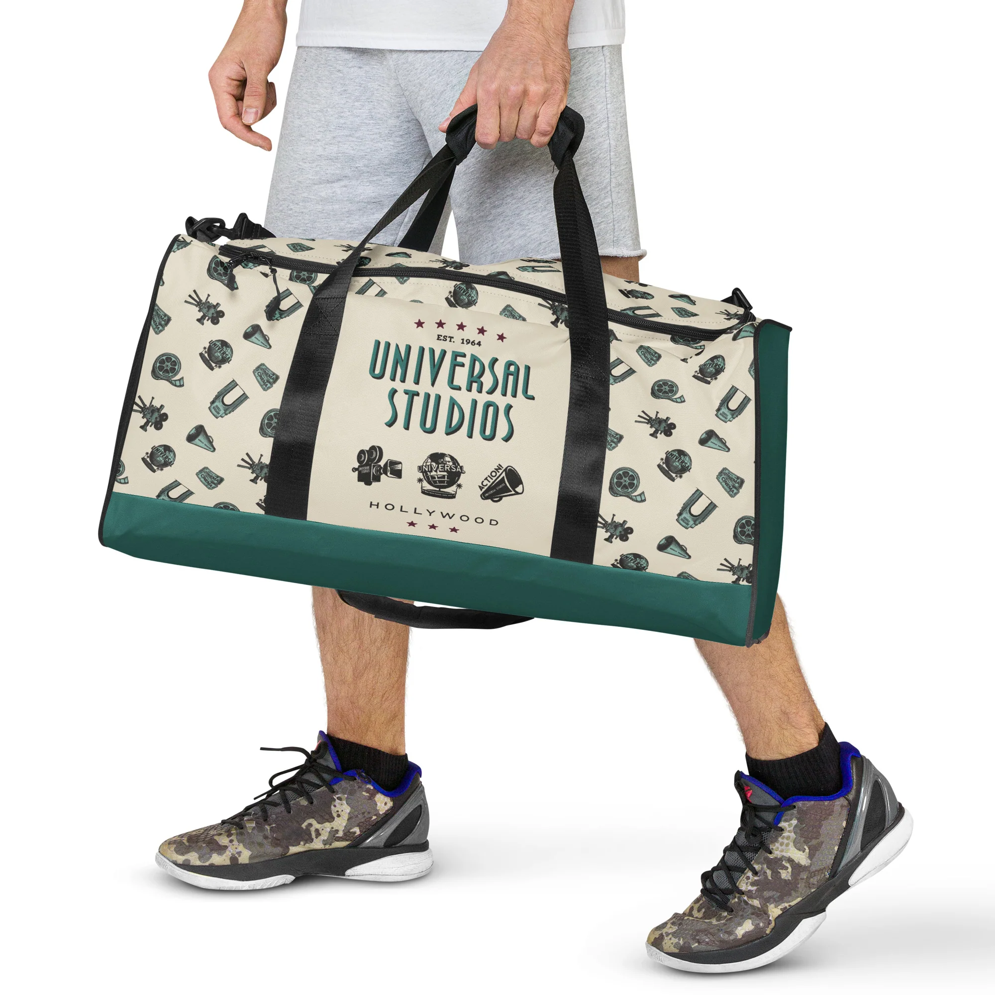 Universal Studios Hollywood Retro Duffle Bag 2 Universal Studios Hollywood Retro Duffle Bag