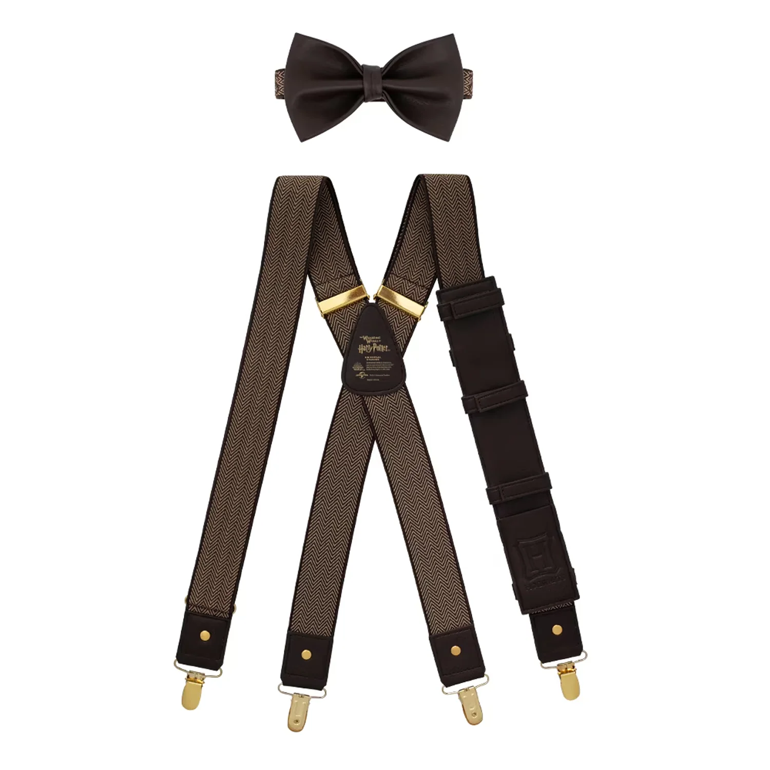 Hogwarts™ Crest Suspender and Bowtie Set