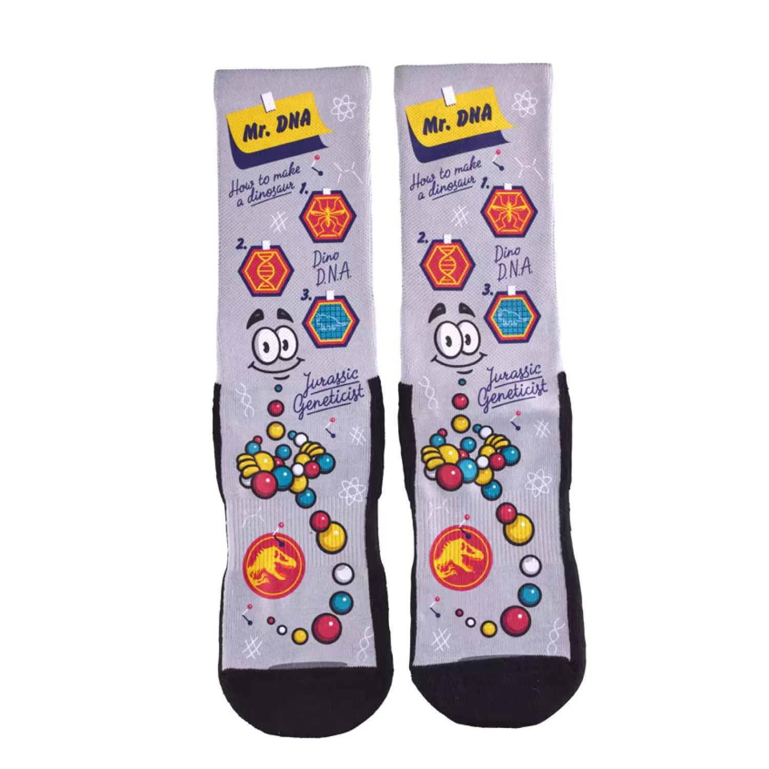 Jurassic World Mr. DNA Socks