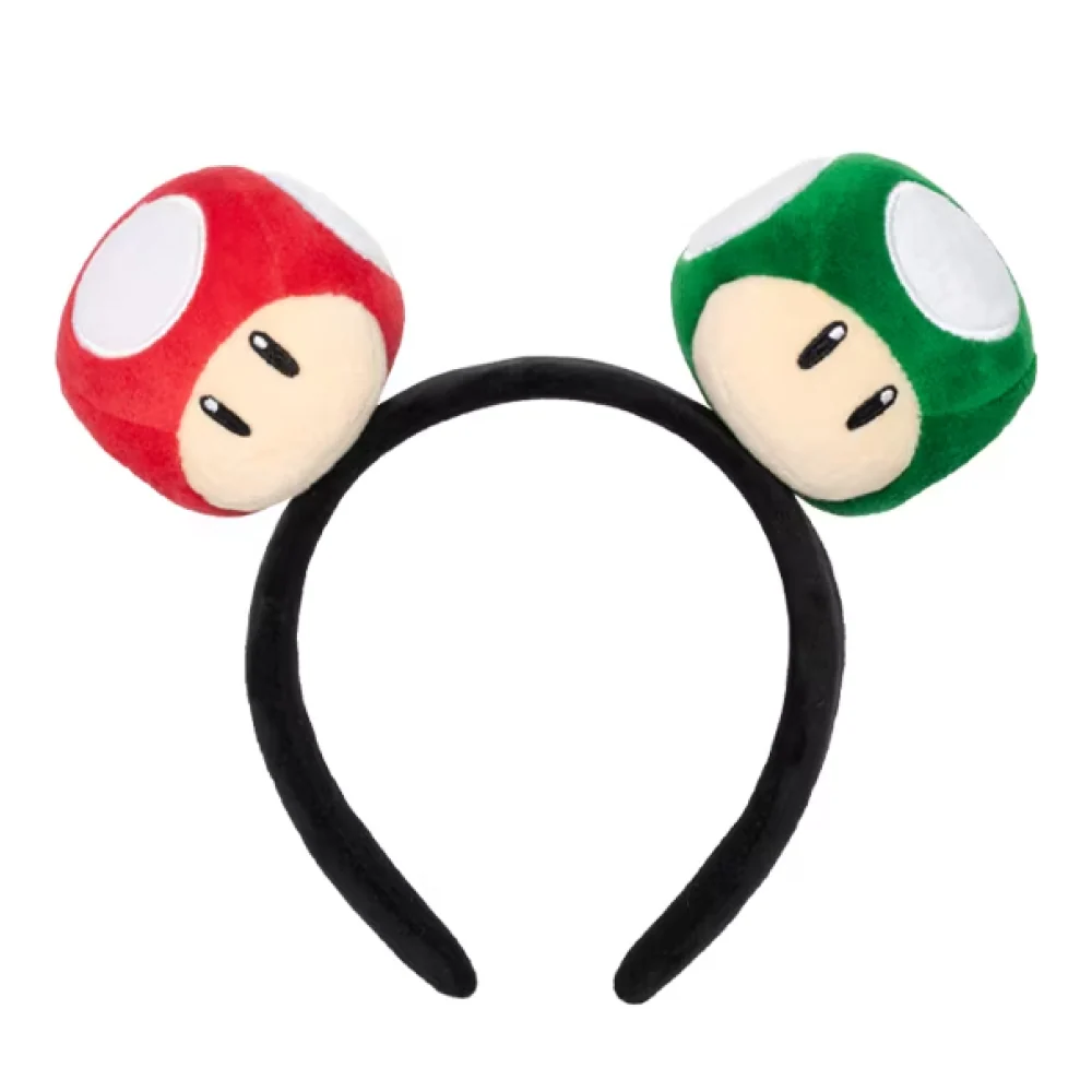 SUPER NINTENDO WORLD™  Super Mushroom and 1-UP Mushroom Headband