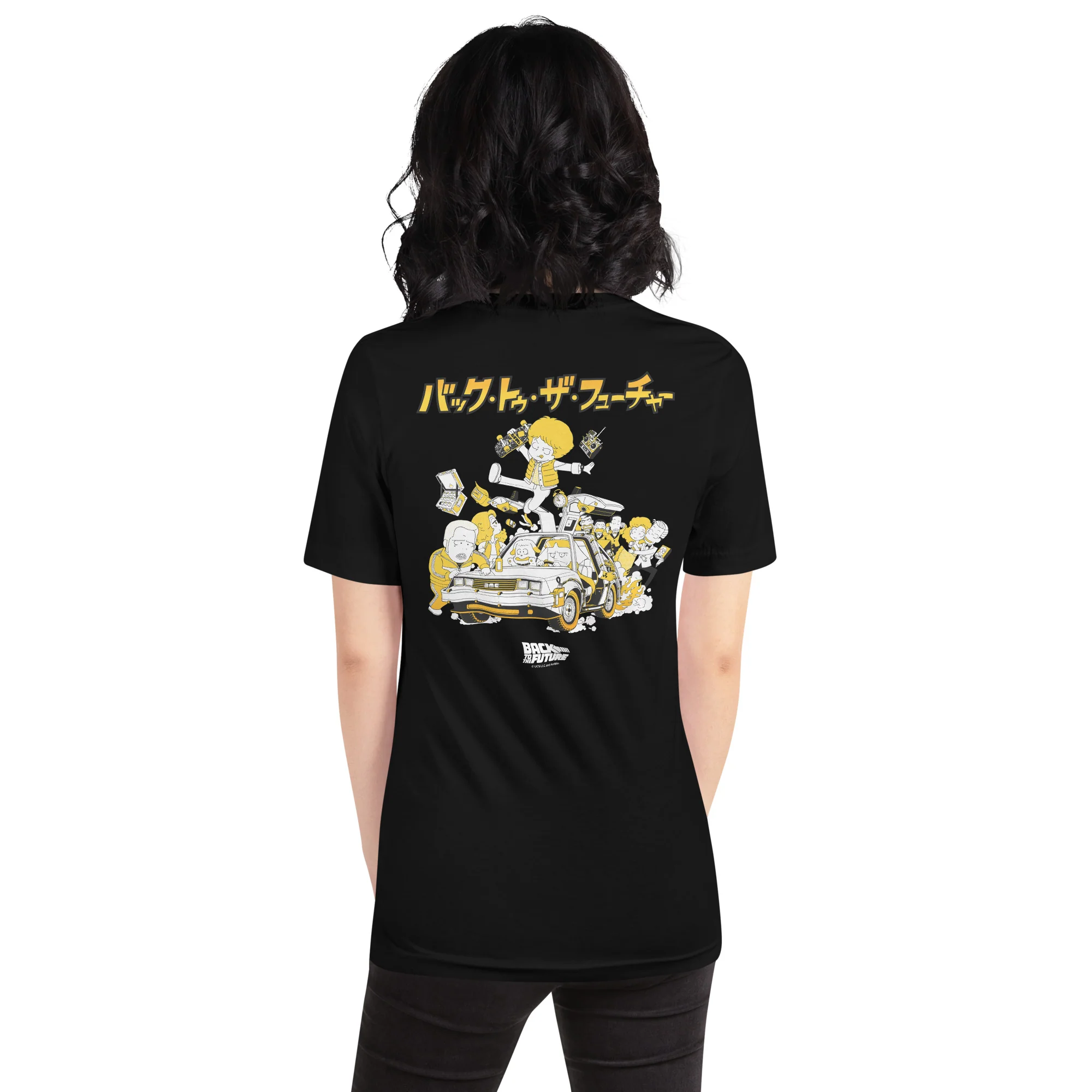 Back to the Future Anime T-Shirt 4 Back to the Future Anime T-Shirt