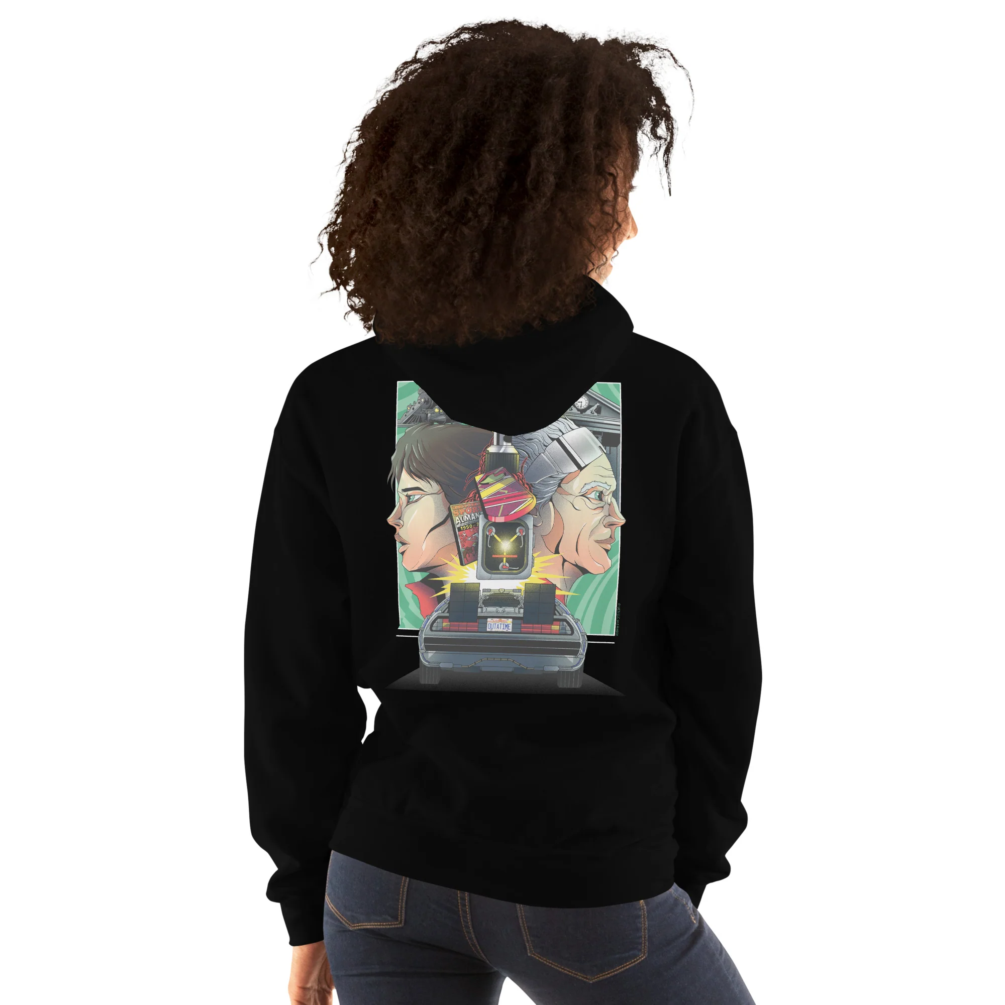 Back to the Future Illustration Hoodie 4 Back to the Future Illustration Hoodie