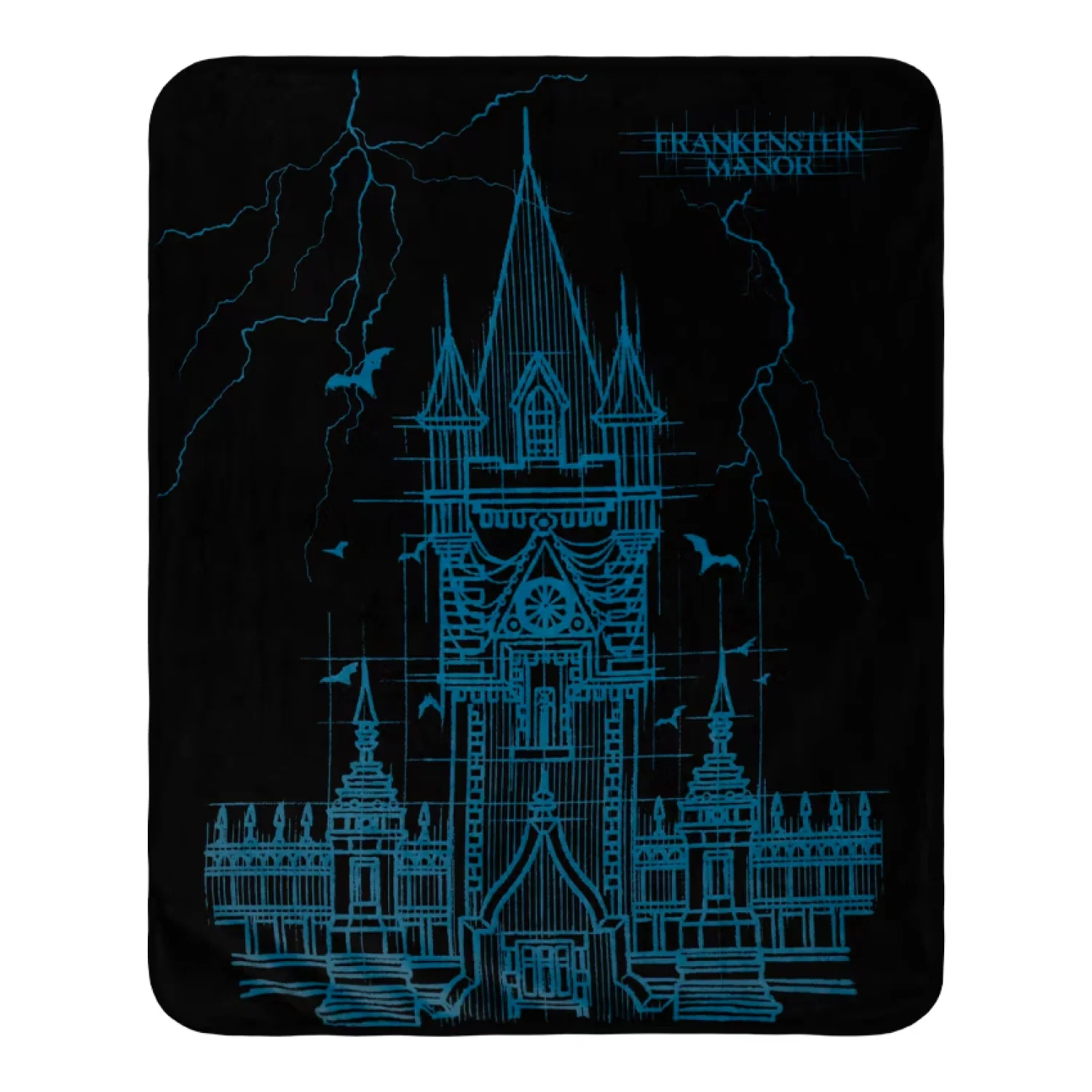 Frankenstein Manor Plush Blanket