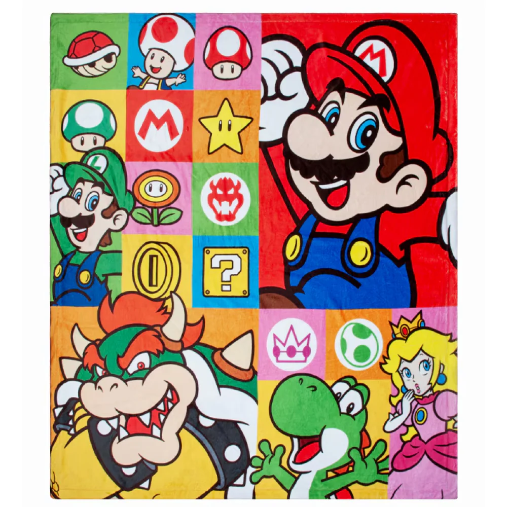 SUPER NINTENDO WORLD™ Blanket